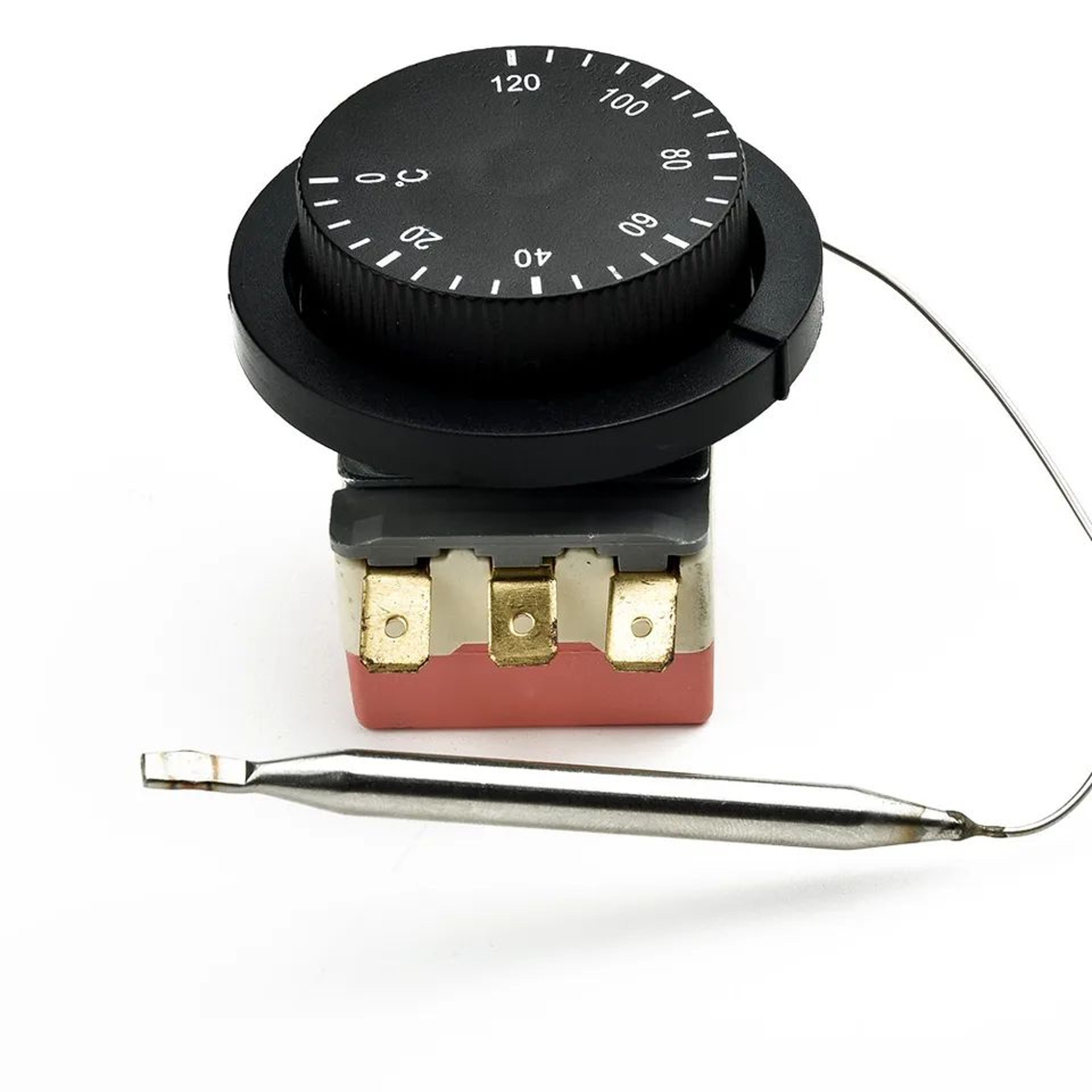 Adjustable Car Cooling Fan Thermostat Switch 32248F Radiator Temperature Control Knob For 12V Elect 1
