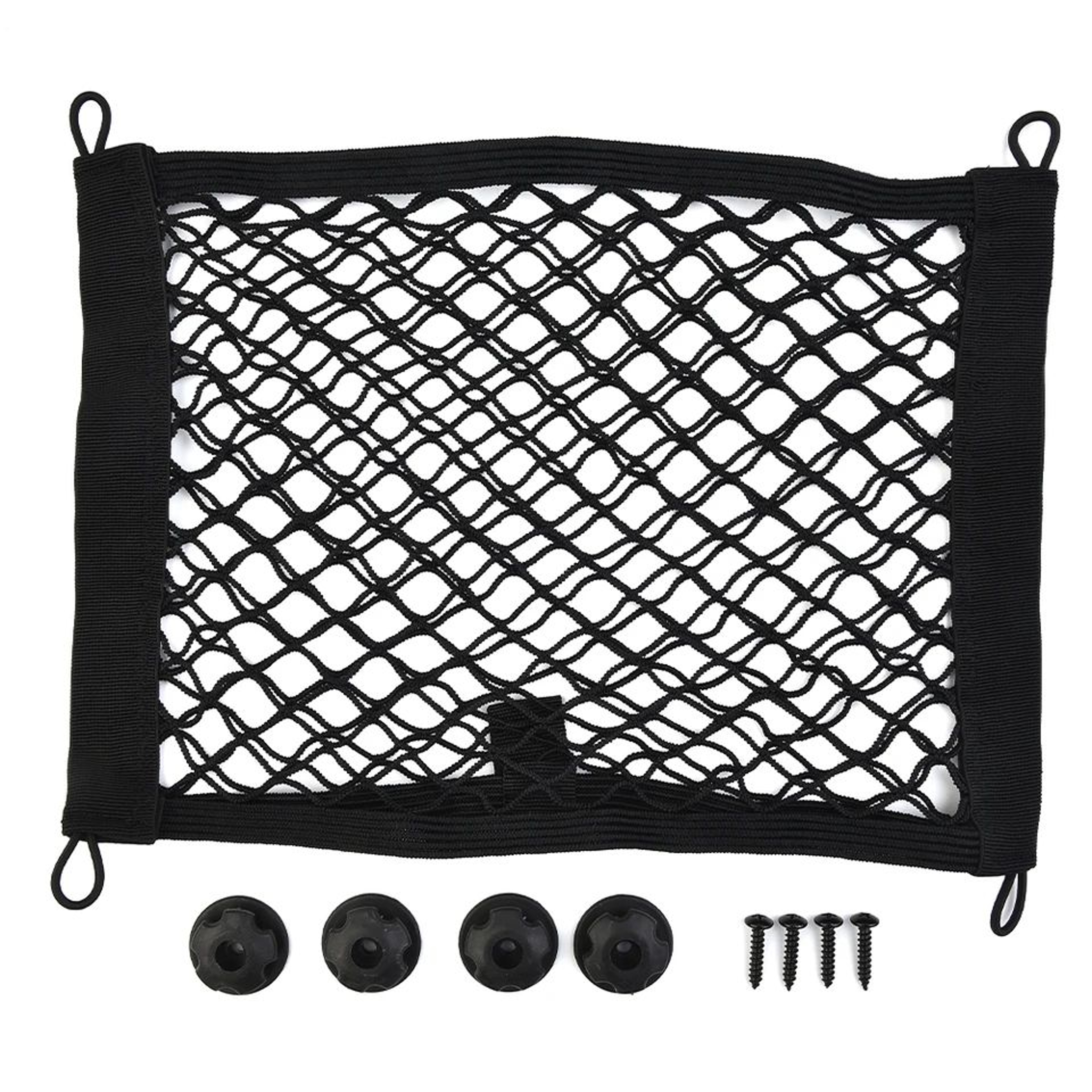 Car Trunk Storage Net Pocket 98x138in  Mesh Organizer For Motorhome RV Boat Seat Back Cargo Holder  4