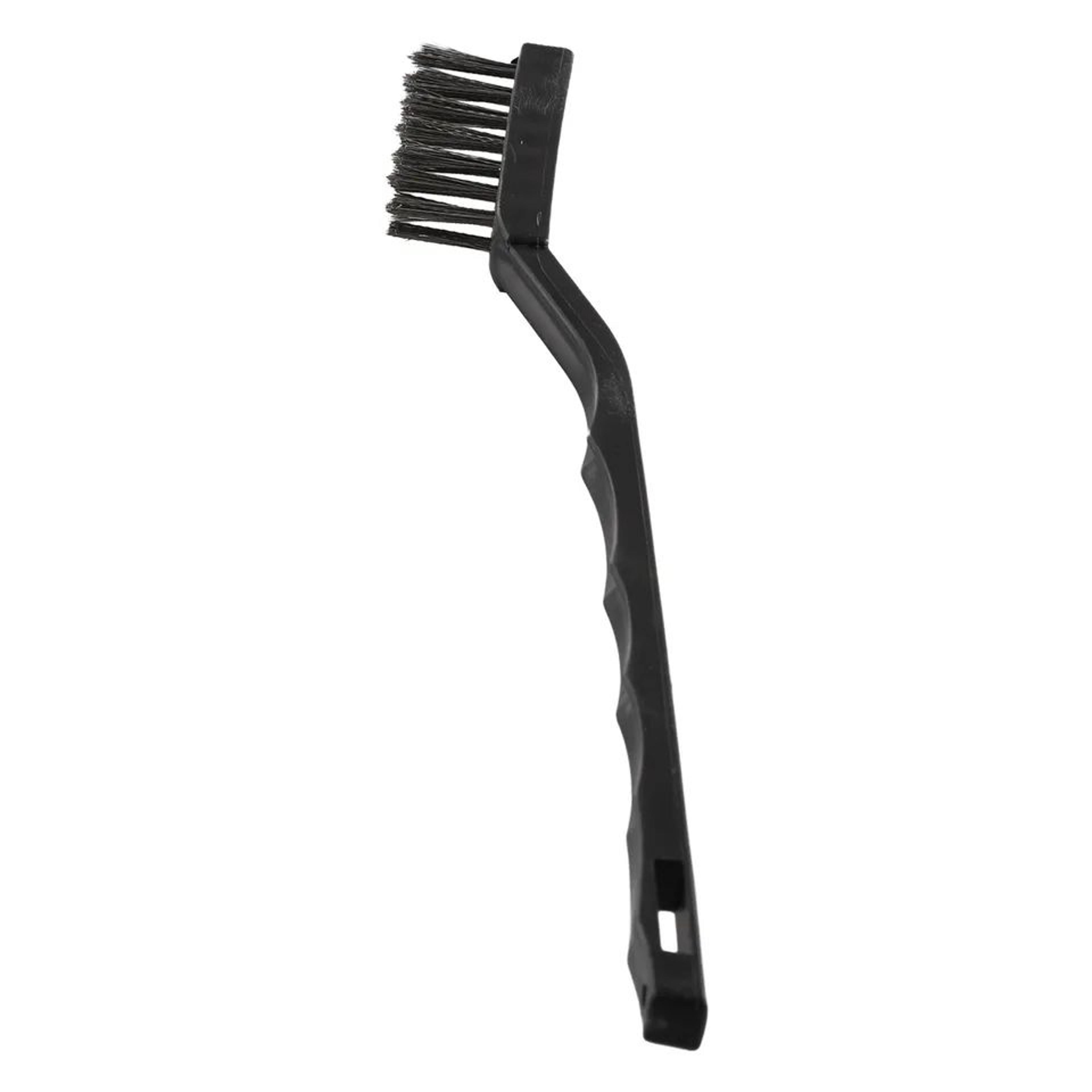 Mini Wire Brush Set Nylon Brass Stainless Steel  Curved Handle Cleaning Brush For Rust Removal Poli 4