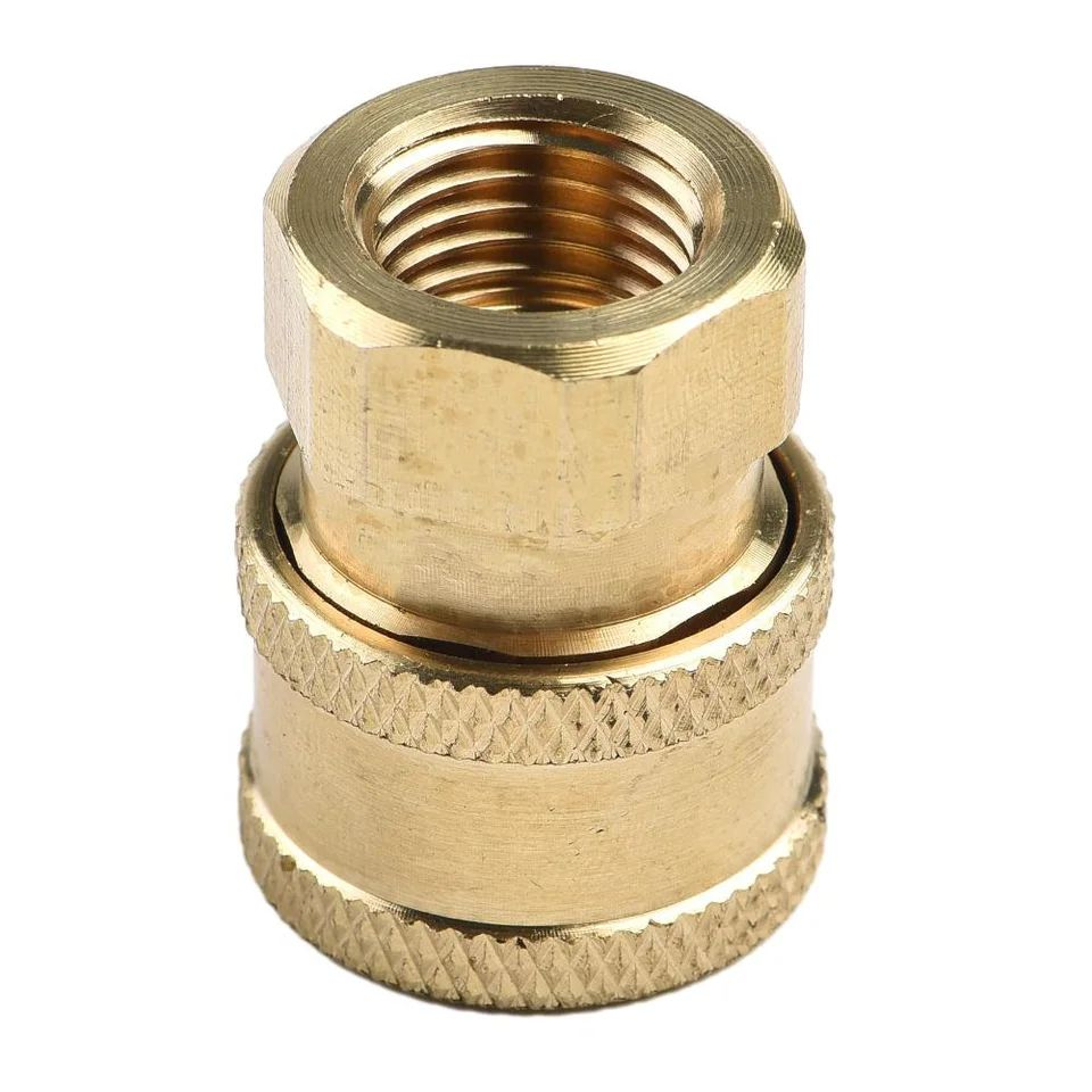 Pressure Washer Quick Connect Adapter 14in BrassStainless Coupler  Male Female Connector Fitting Fo 5