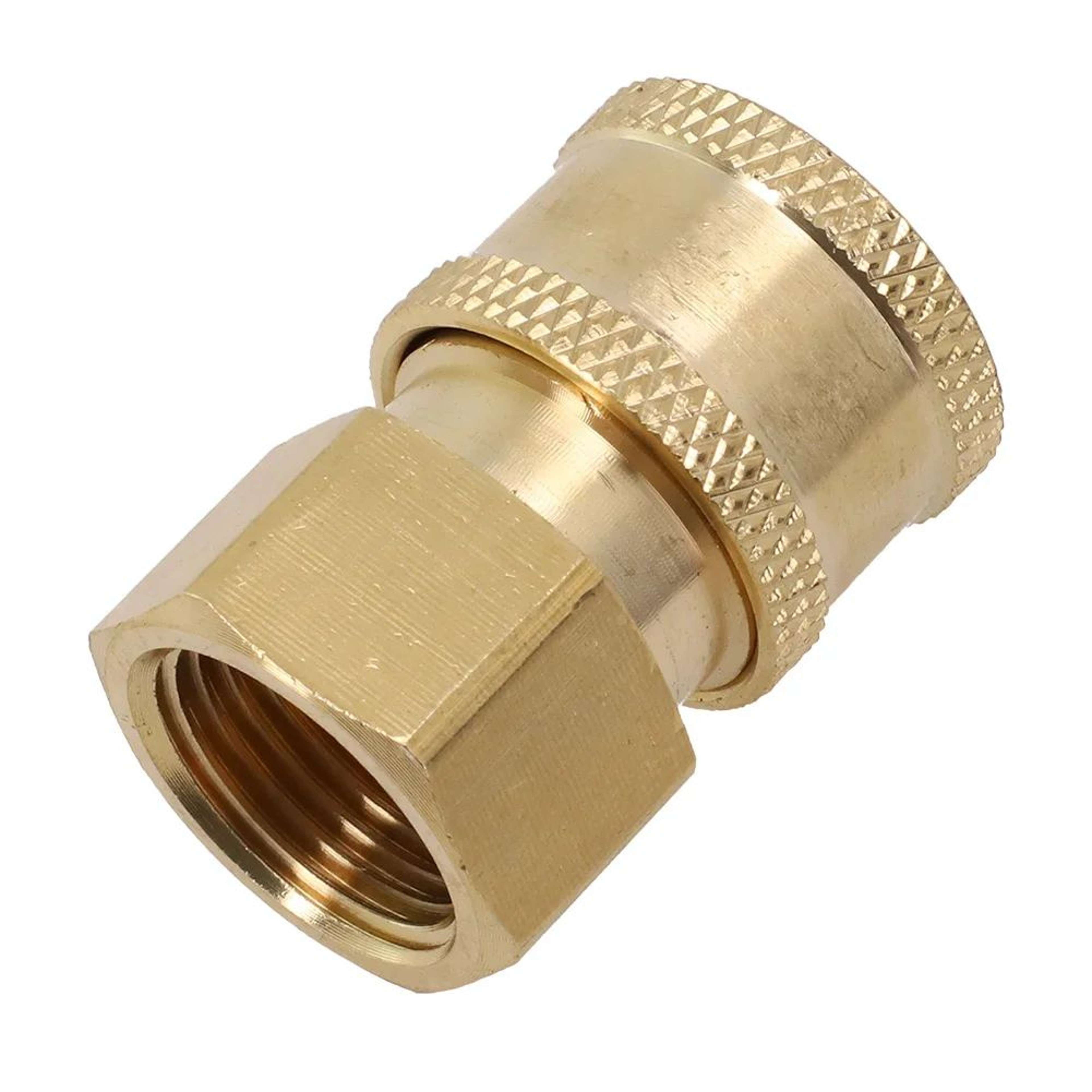 Pressure Washer Quick Connect Adapter 14in BrassStainless Coupler  Male Female Connector Fitting Fo 12