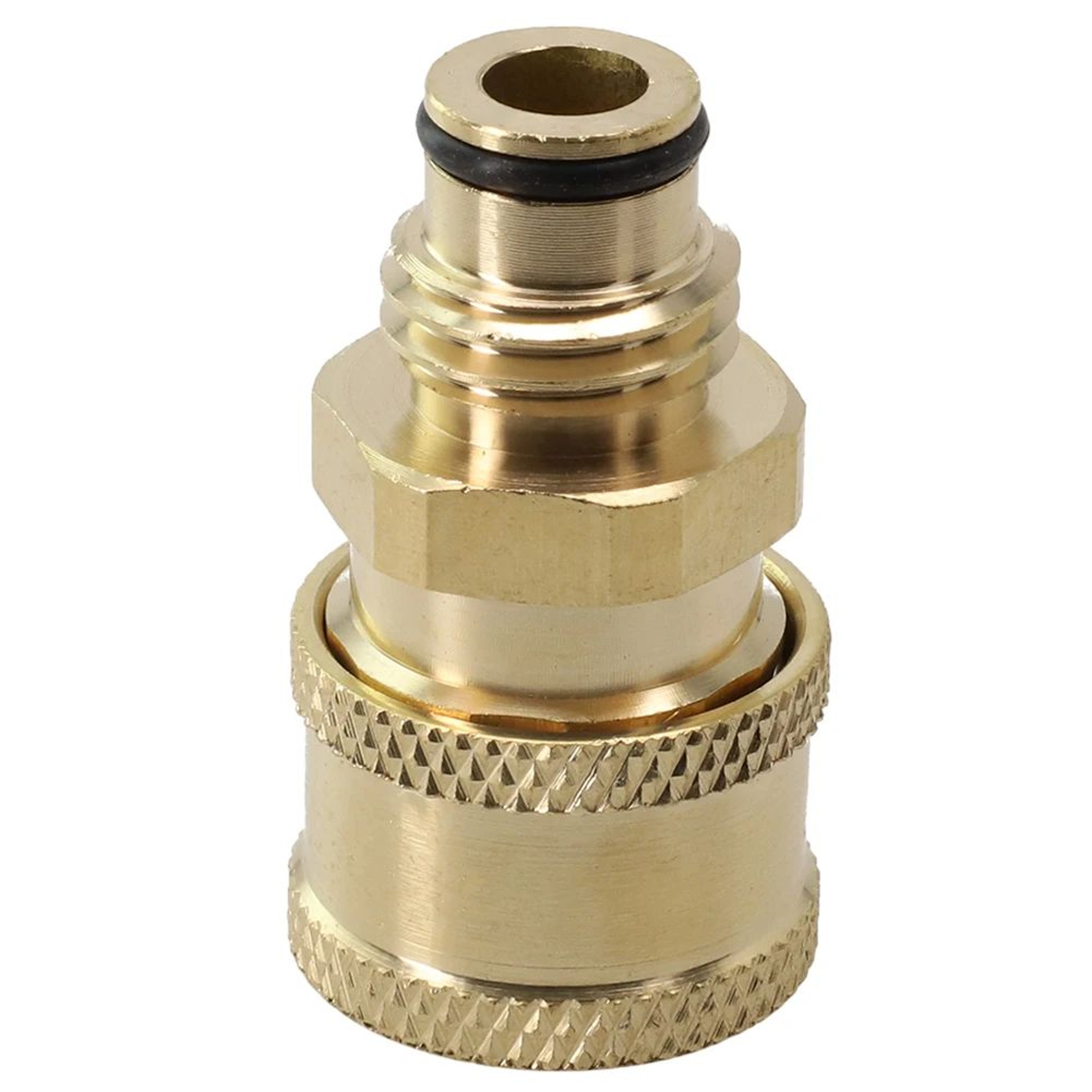Pressure Washer Quick Connect Adapter 14in BrassStainless Coupler  Male Female Connector Fitting Fo 22