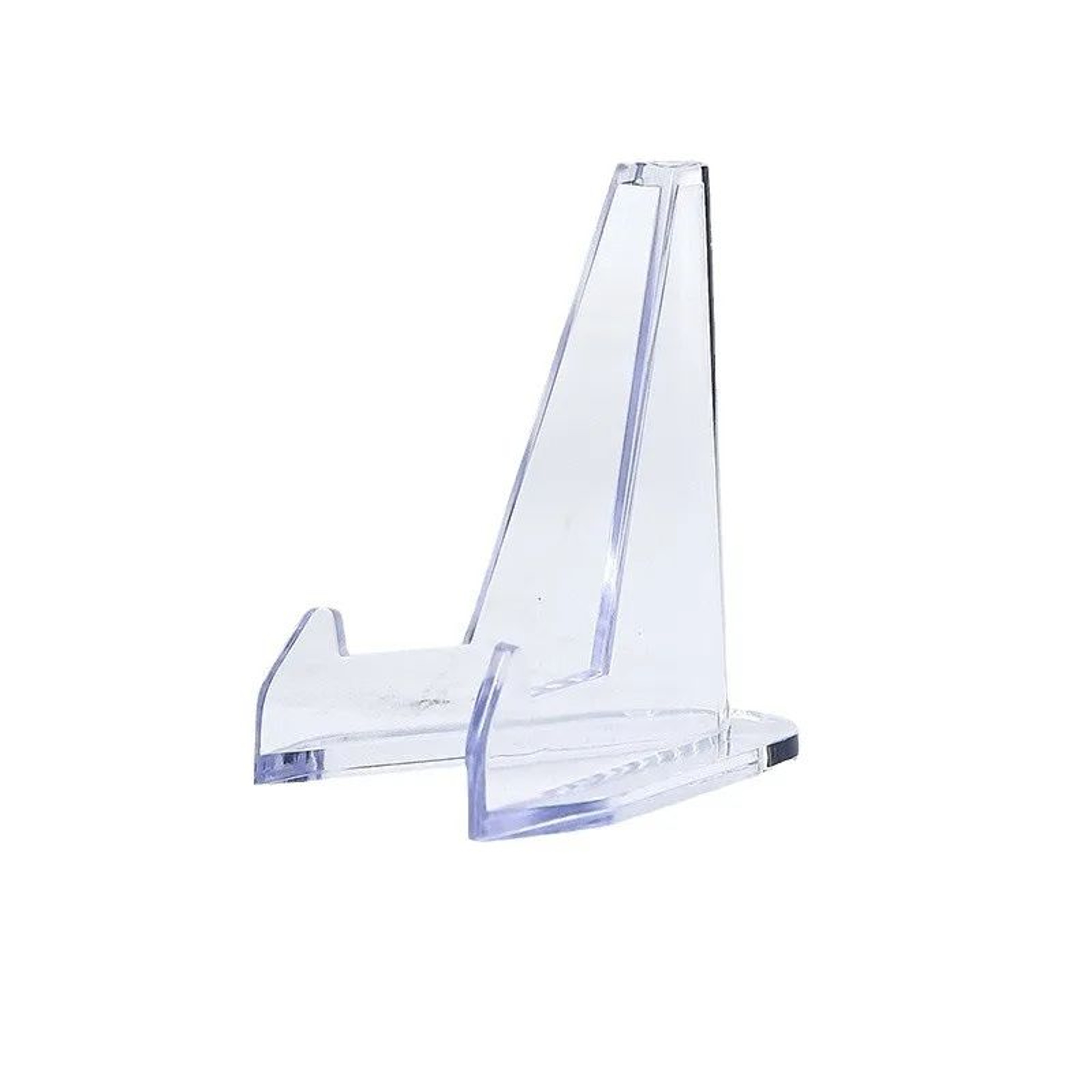 Acrylic Challenge Coin Display Stand Holders  Transparent Triangle Coin Capsule Stands For Commemor 4