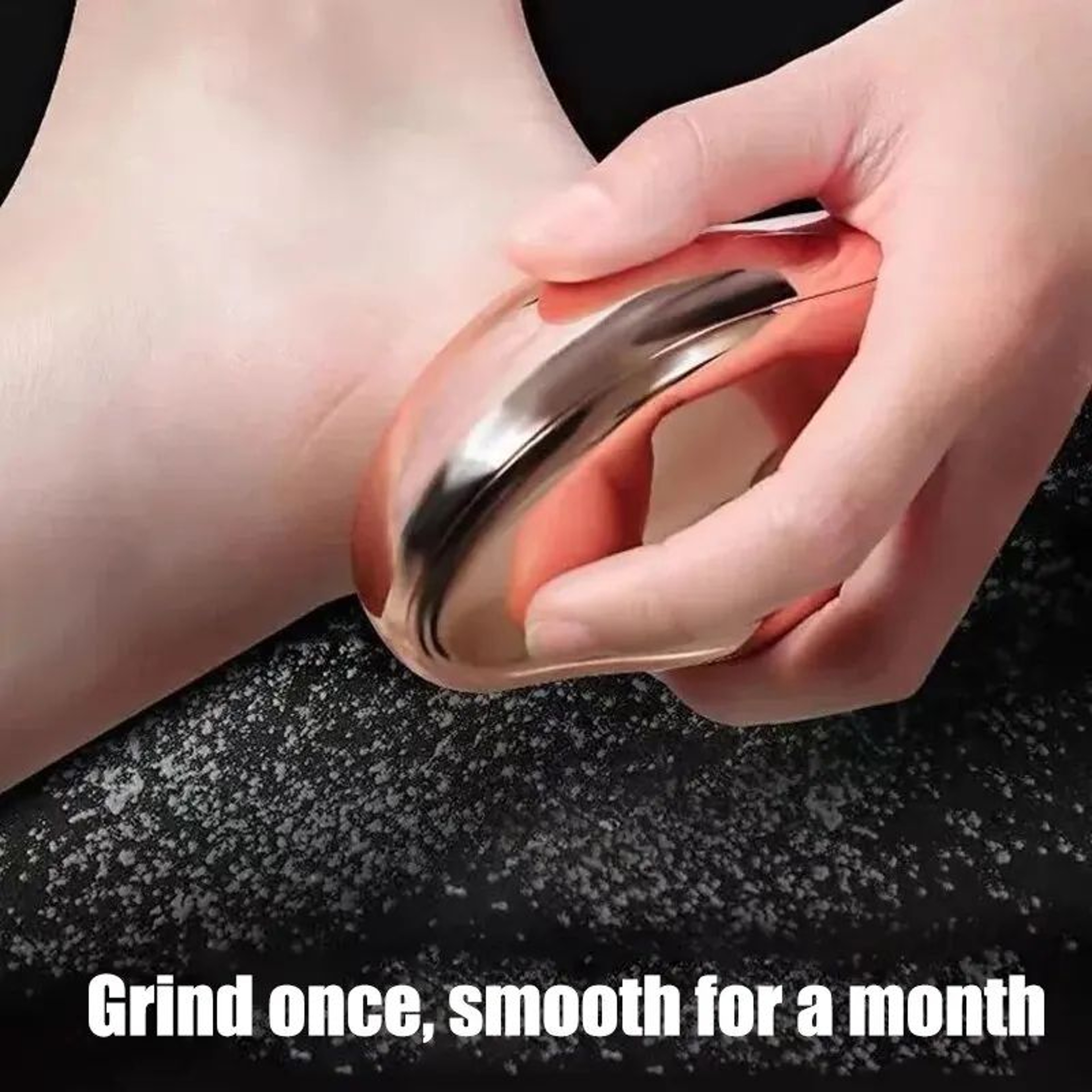 Portable Glass Foot File Callus Remover Hand  Feet Exfoliating Sanding Stone Pedicure Tool For Smoo 2