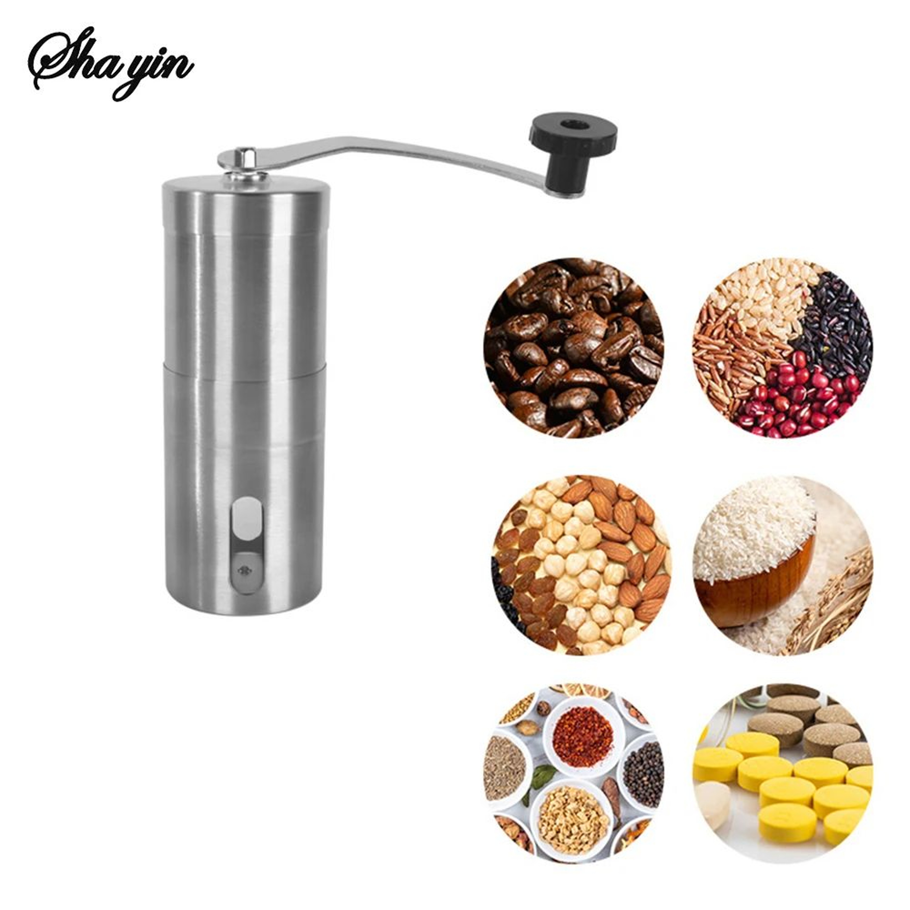Stainless Steel Pill Crusher Grinder Large Capacity Pill Splitter  Pulverizer For Feeding Tube Fine 5