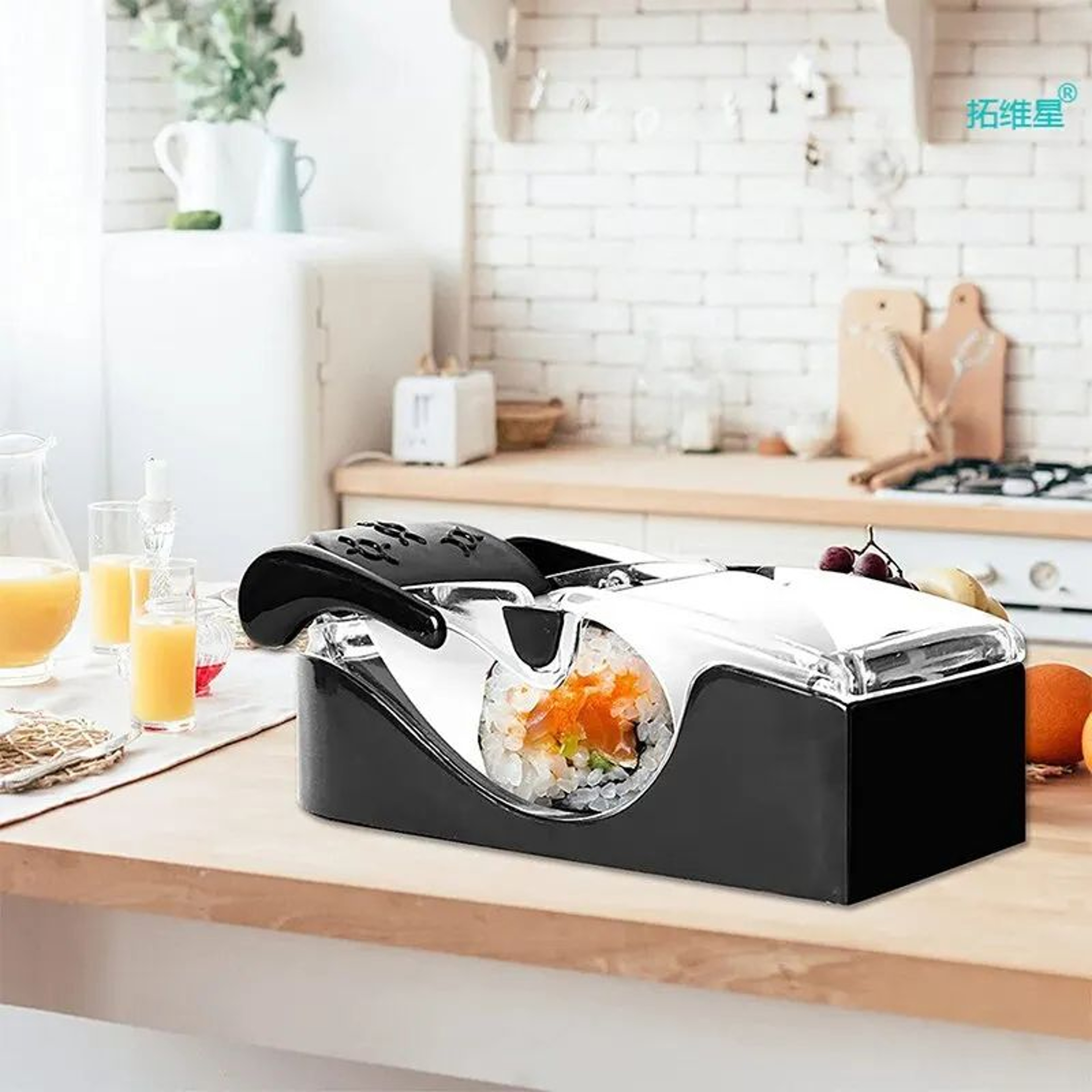 DIY Sushi Maker Mold Kit Japanese Drum Roller For Seaweed Rice Rolls  Sushi Cake Beginner Sushi Too 4