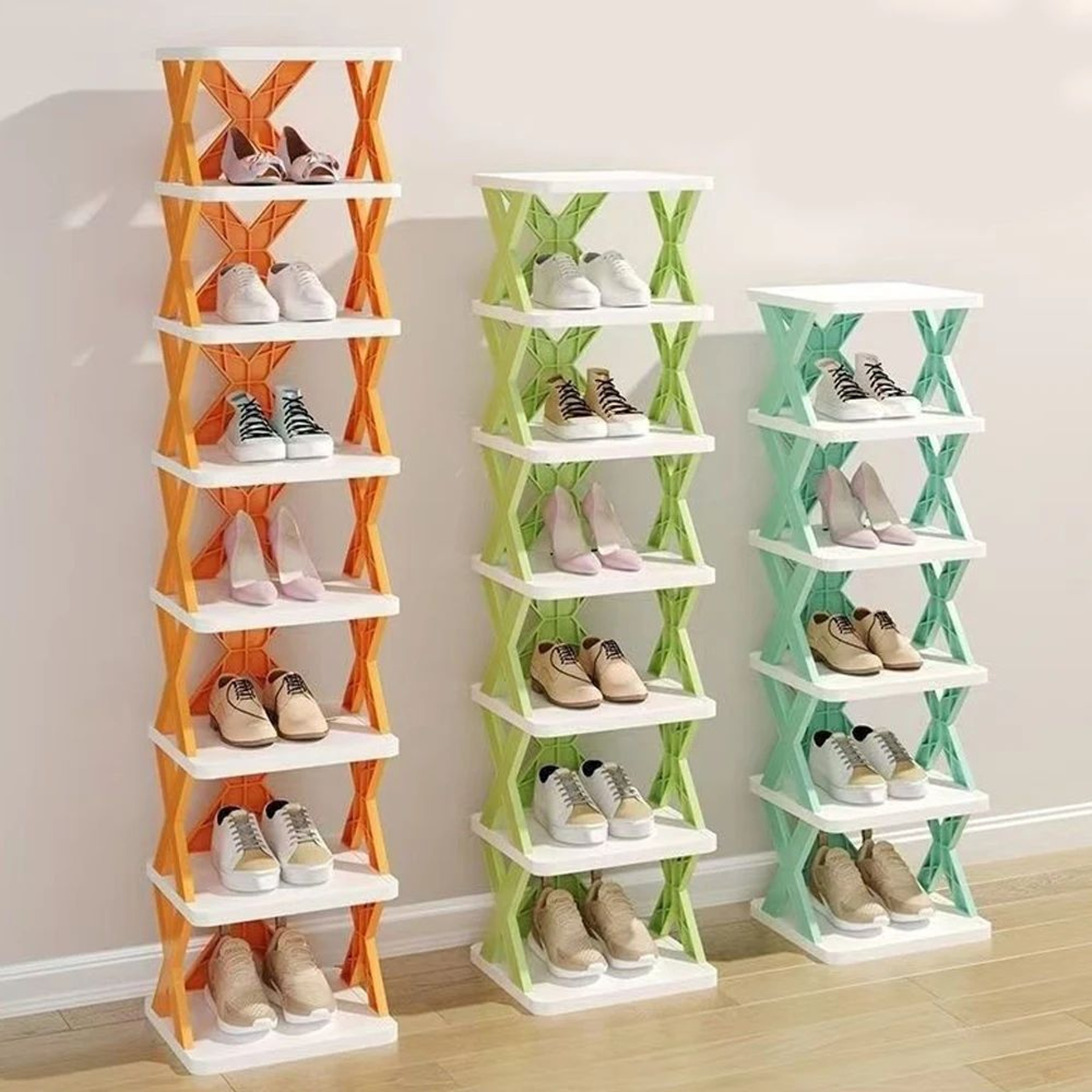 8Tier Multilayer Shoe Shelf Organizer  Detachable SpaceSaving Shoe Storage Rack For Family Home Clo 0