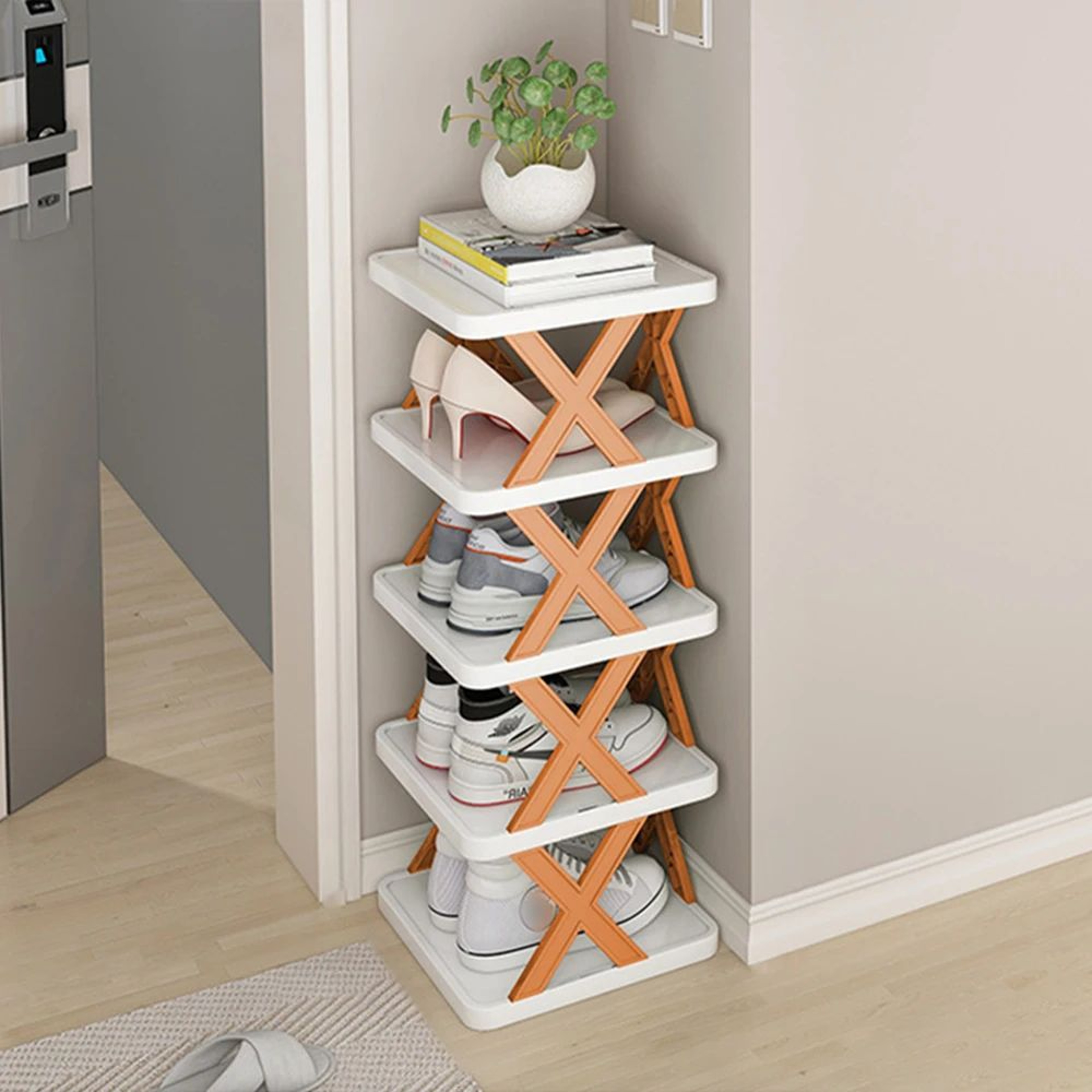 8Tier Multilayer Shoe Shelf Organizer  Detachable SpaceSaving Shoe Storage Rack For Family Home Clo 1