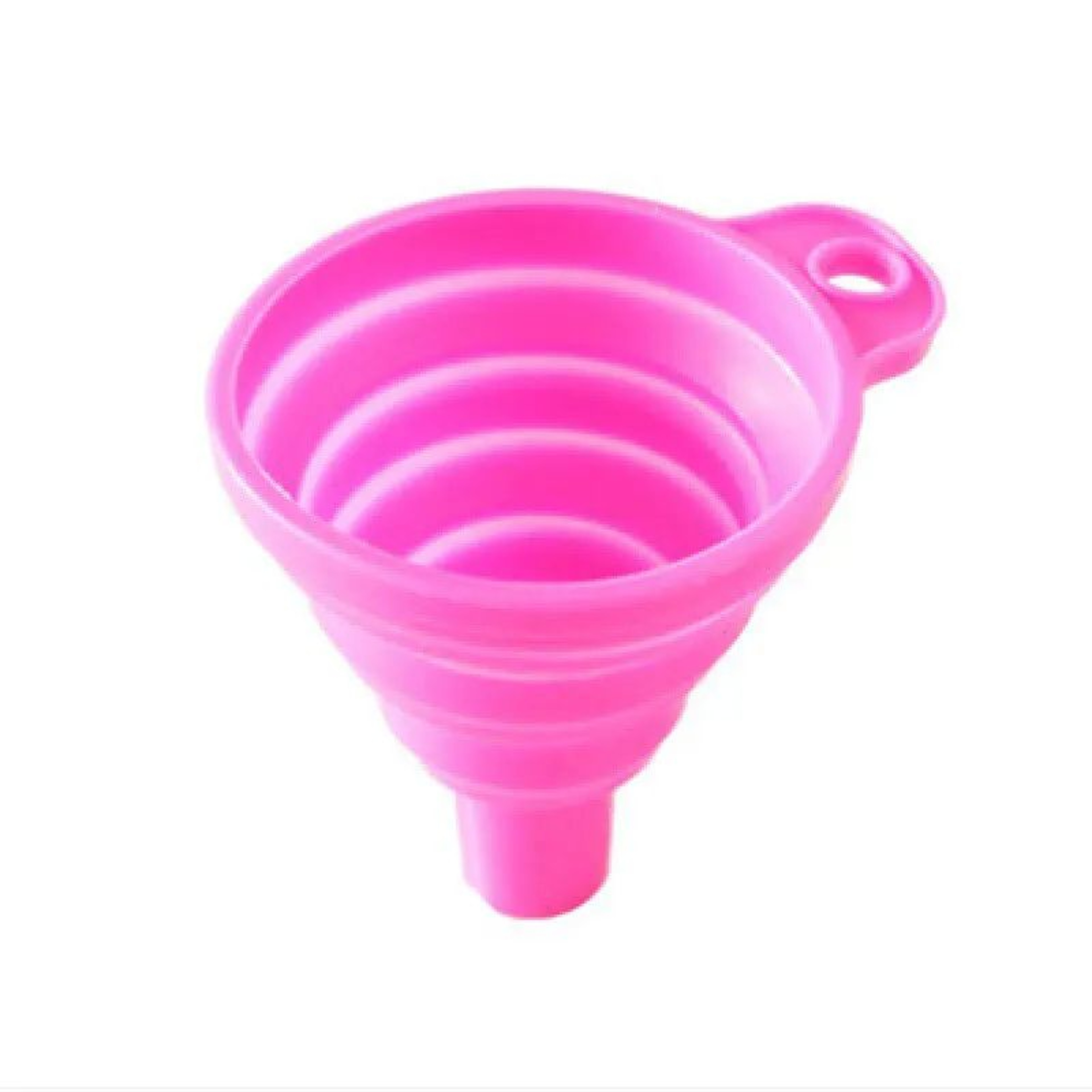 Household Telescopic Mini Folding Funnel For Kitchen Packaging  High Temperature Resistant Silicone 8