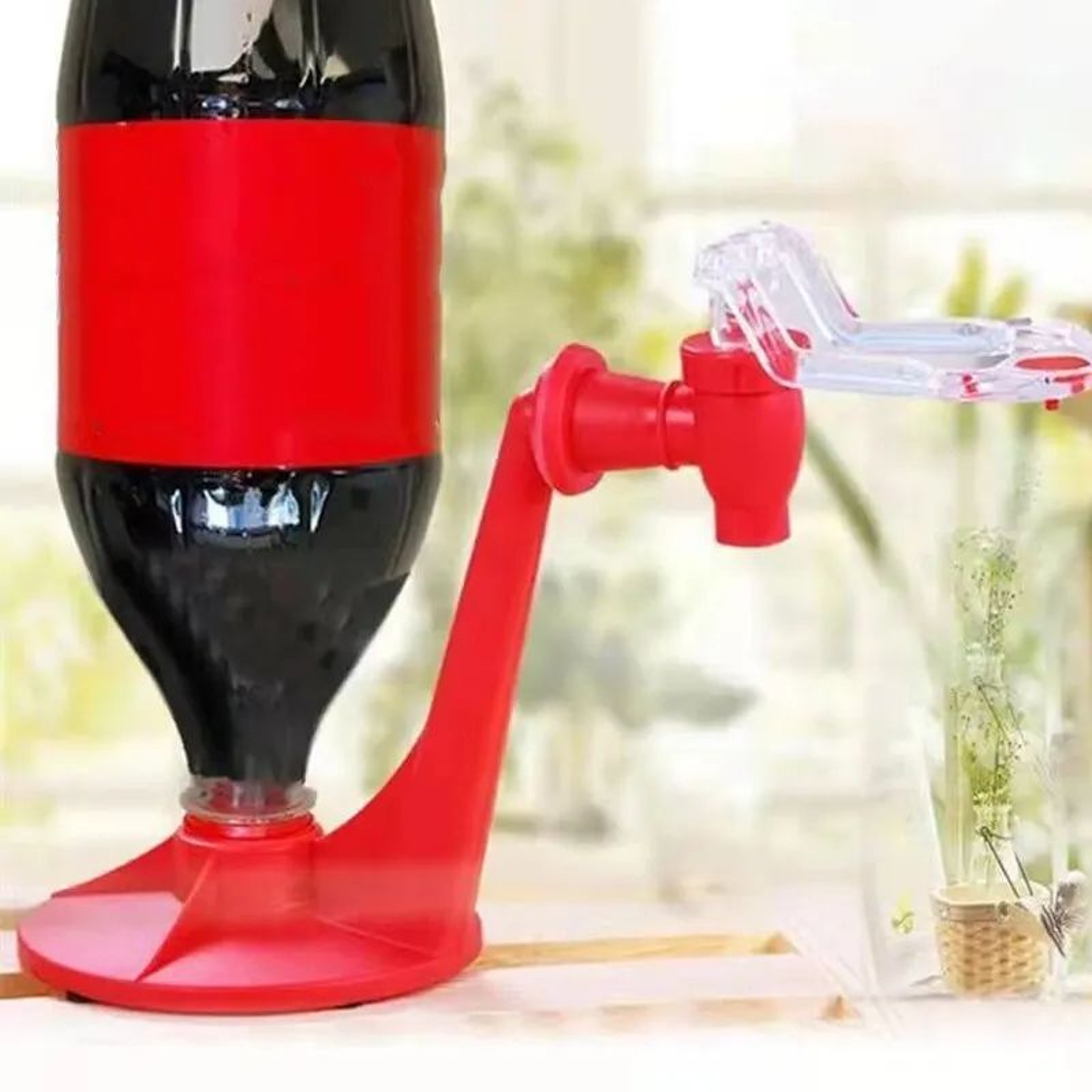 Portable Manual Soda Dispenser Machine  Pressurized Carbonated Beverage Maker For Cola  Soda Water  2
