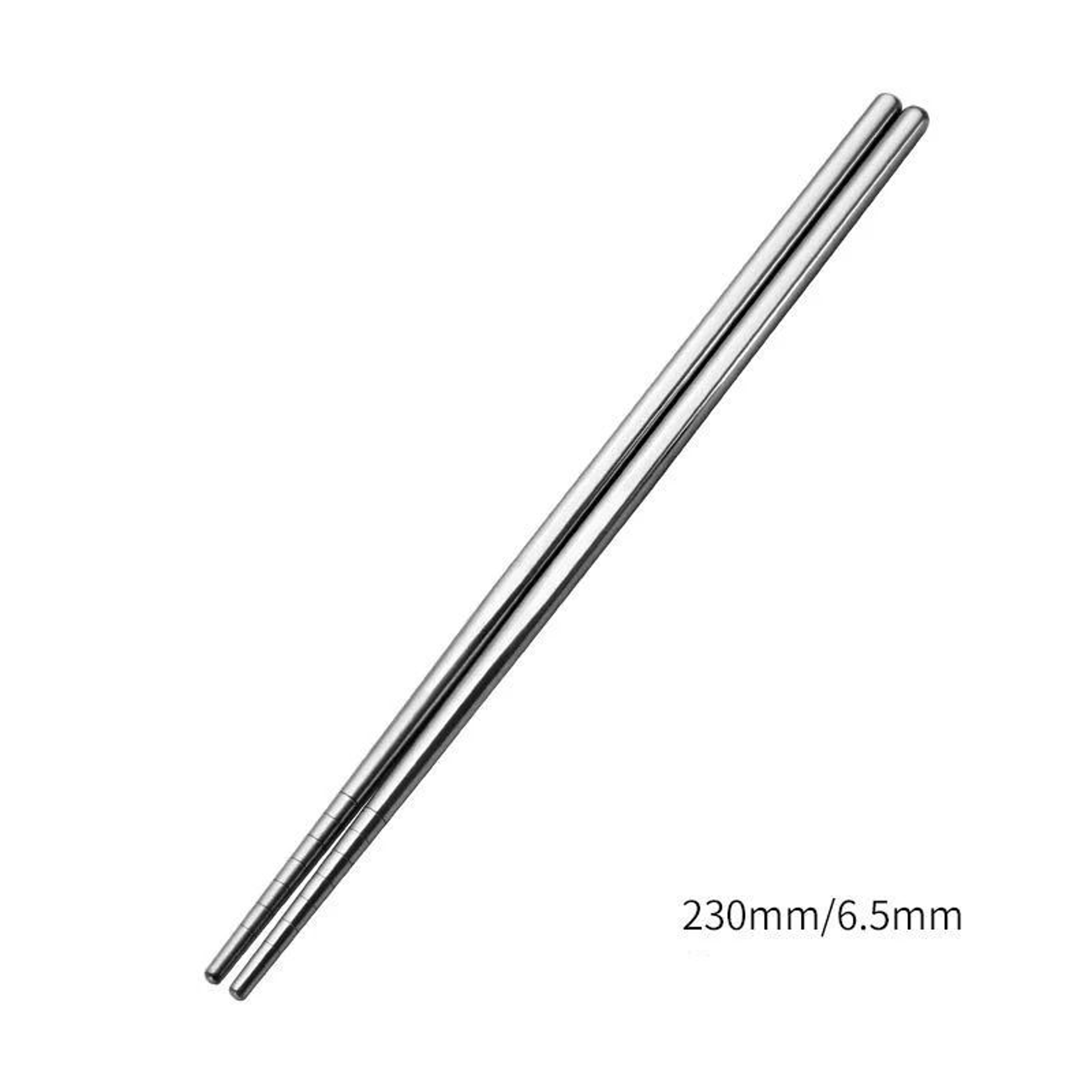 5 Pairs Reusable Stainless Steel Chopsticks  NonSlip Dishwasher Safe Metal Chopsticks Set For Home  4