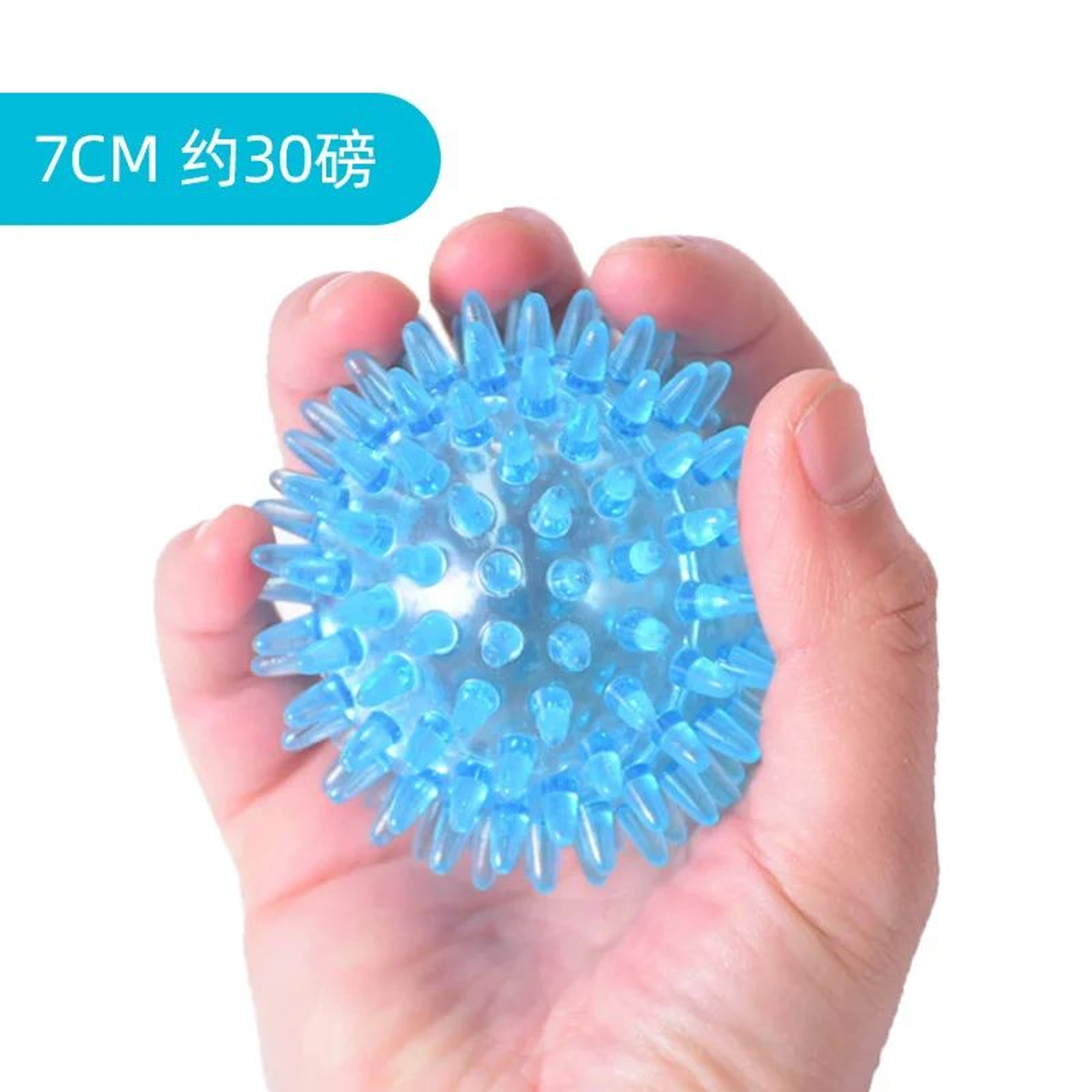Spiky Massage Stress Ball For Hand  Wrist Therapy Soft Hollow Grip Strength Recovery Ball For Exerc 3