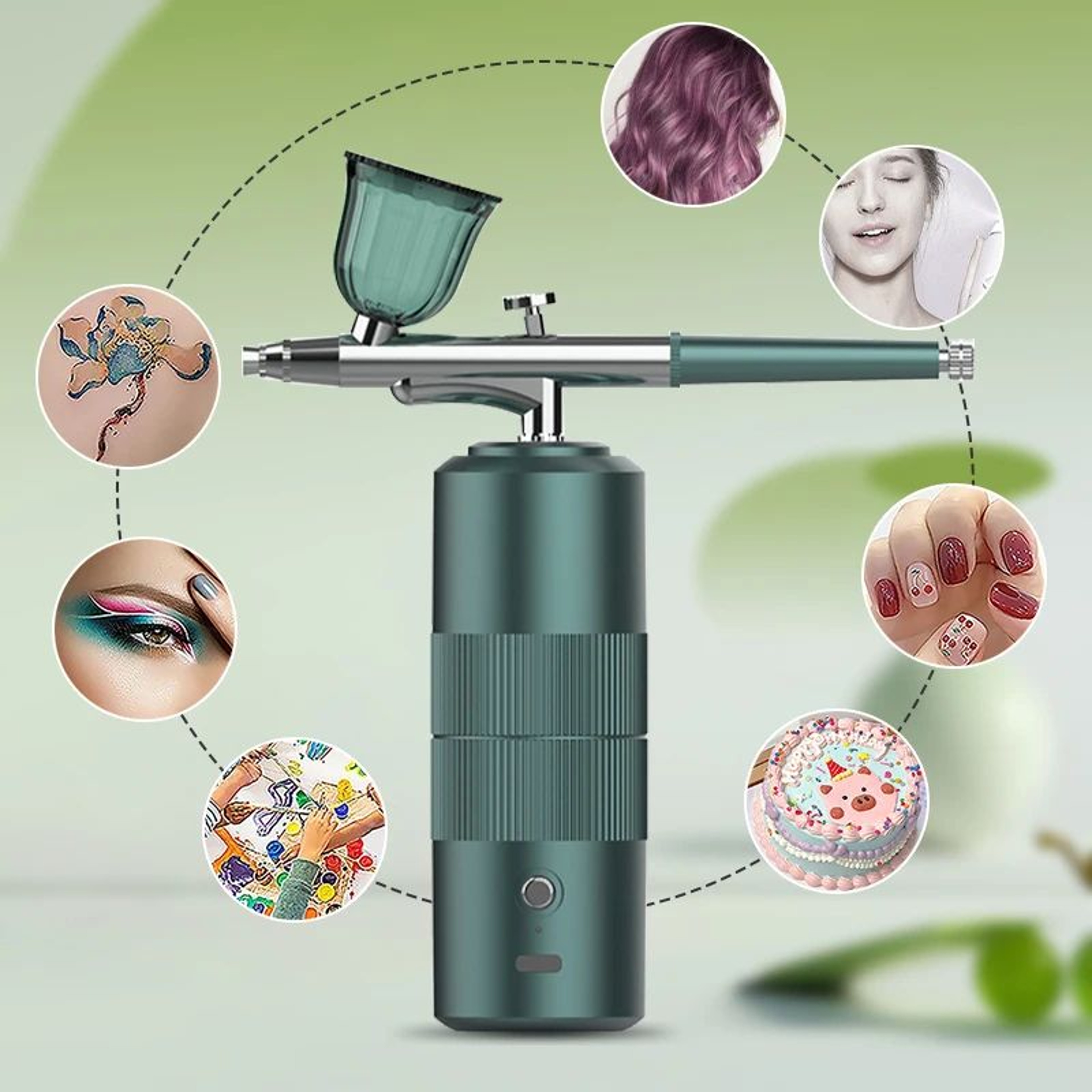 Cordless Nano Mist Fogger Machine ULV Atomizer Sprayer For Skin Hydration  Salon Facial Moisturizin 2