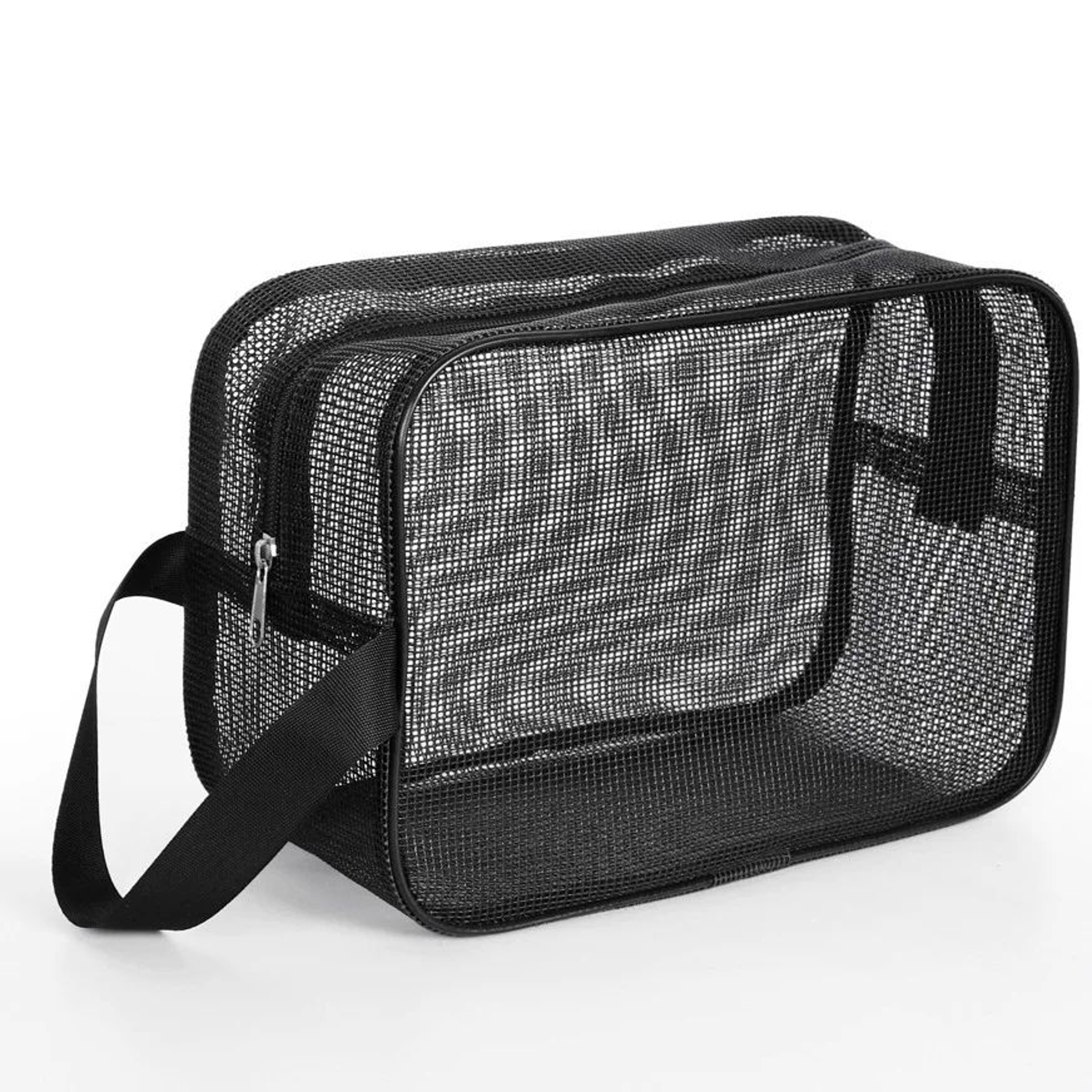 Large Mesh Bath Organizer Bag Waterproof QuickDry Toiletry Storage With Drainage For Travel Gym Hot 7