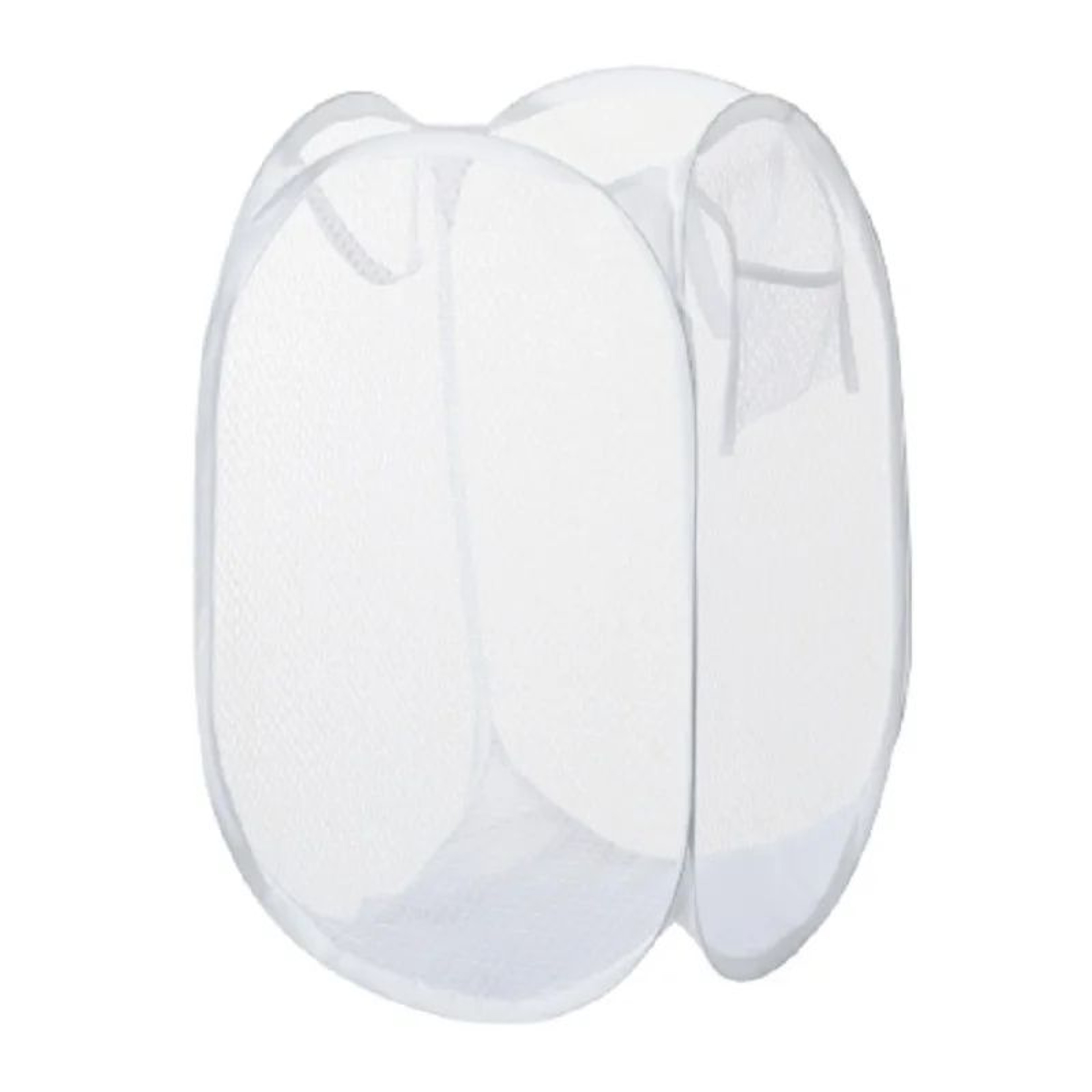 Foldable Mesh Laundry Basket With Handles Portable Breathable Dirty Clothes Hamper For Bedroom  Bat 10