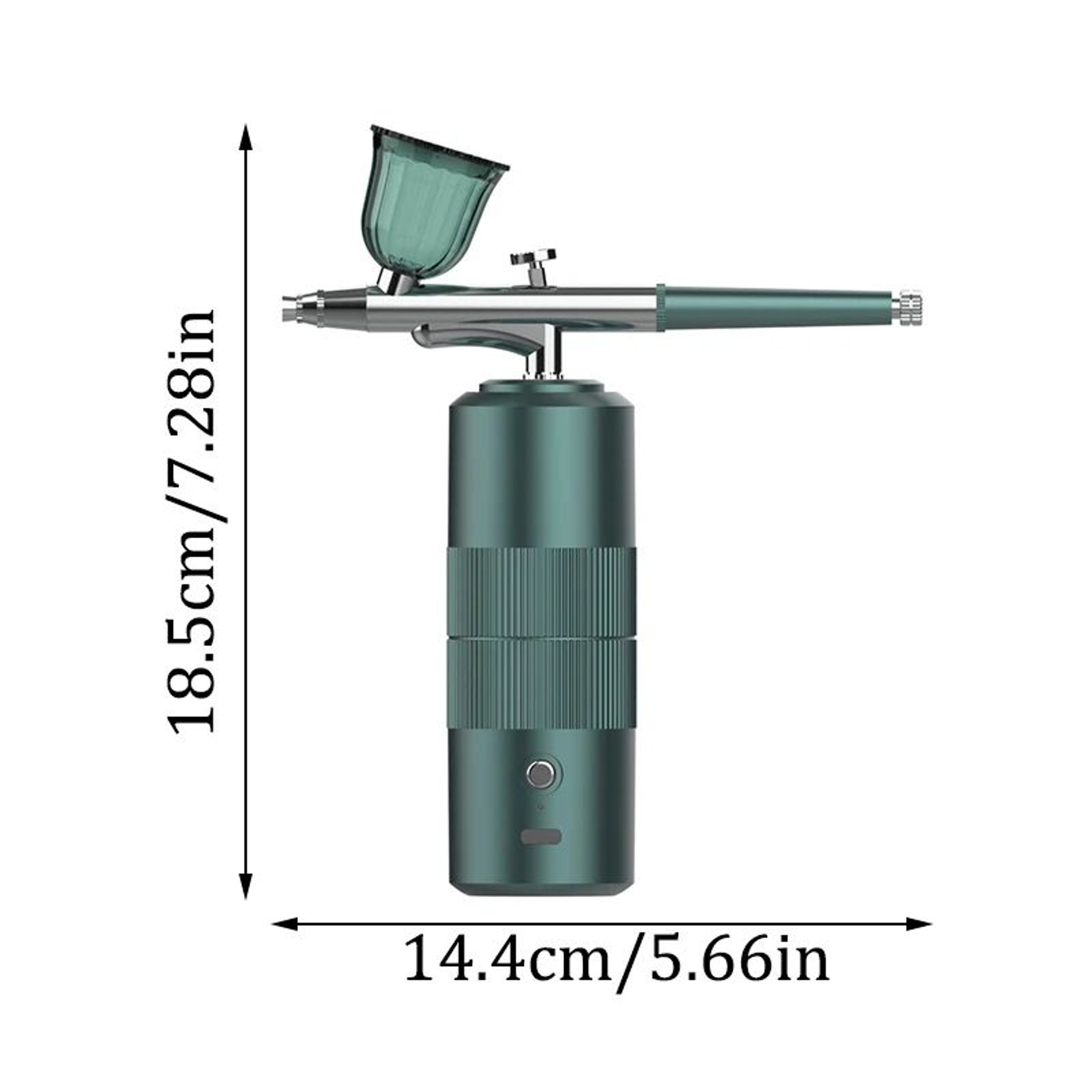 Portable Nano Oxygen High Pressure Spray Gun Kit USB Rechargeable OilFree Micro Compressor For Nail 4