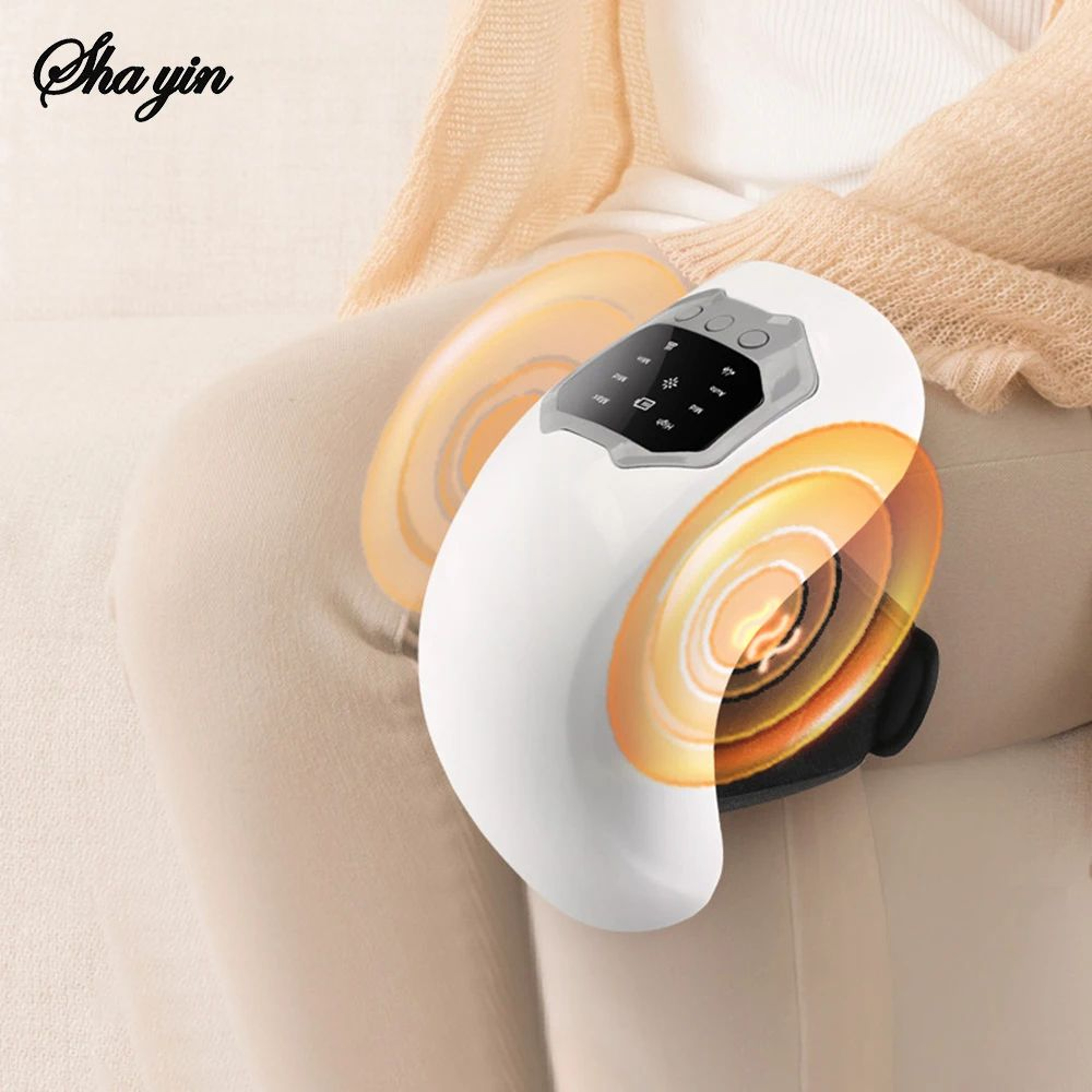 Wireless Smart Knee Massager With Air Pressure Kneading Vibration Heat For Knee Elbow Shoulder Pain 3
