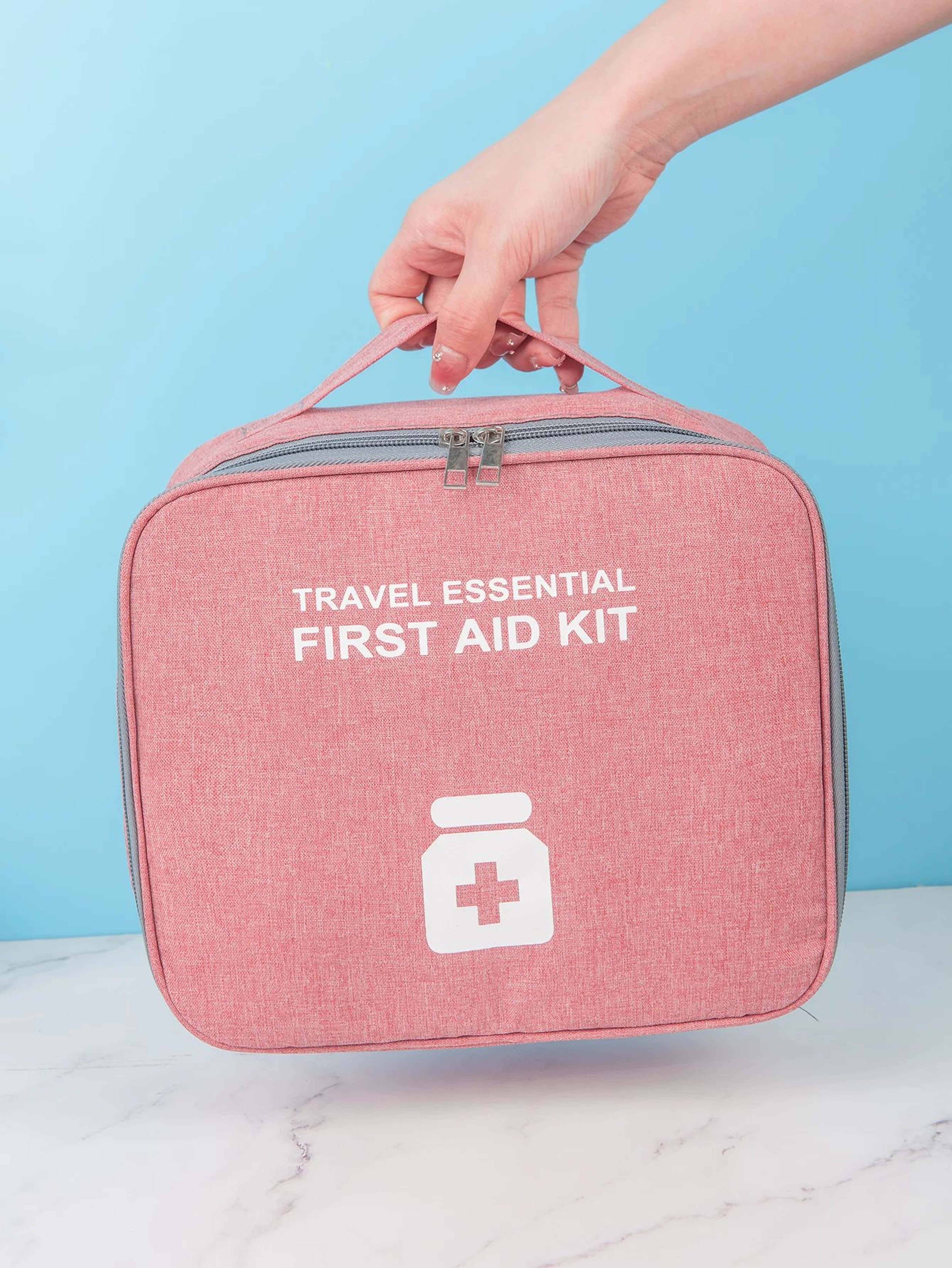 Oxford Cloth First Aid Kit Bag 3Piece Set Large Capacity Portable Medicine Organizer Travel Medical 18