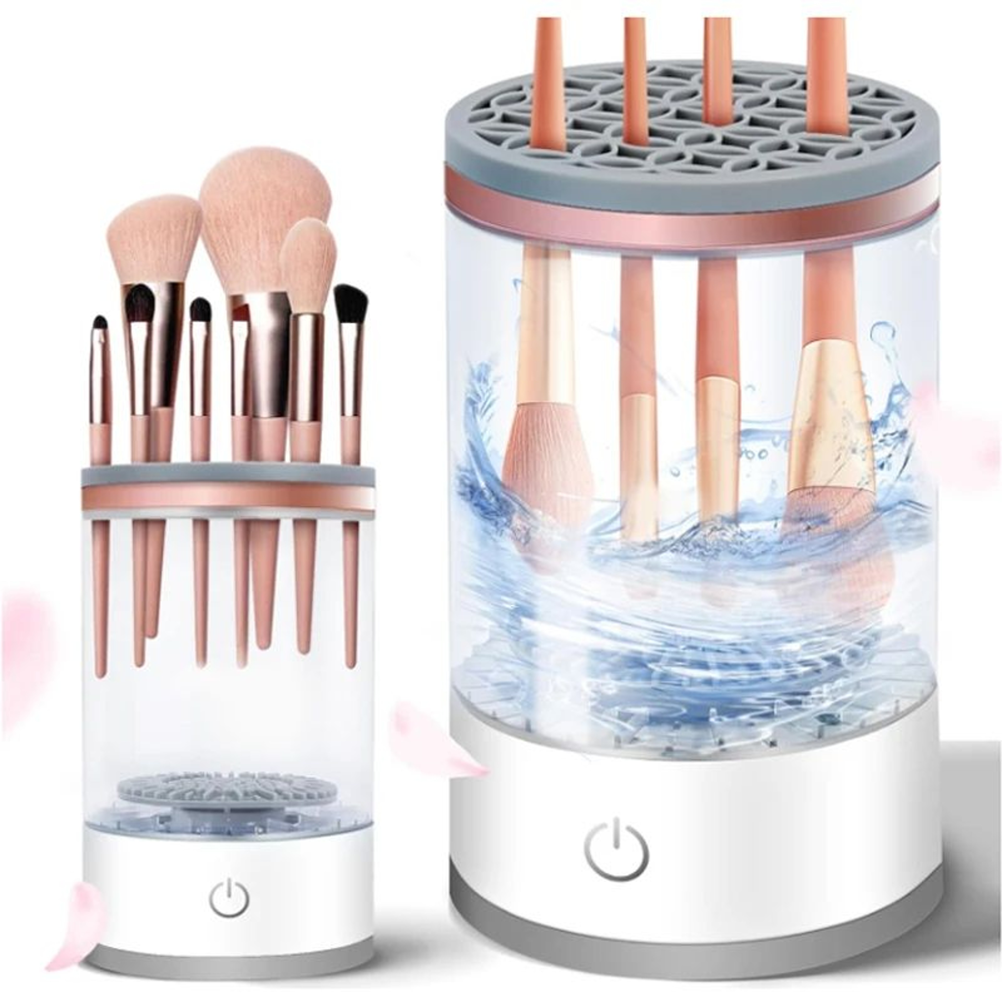 Automatic Rotating Makeup Brush Cleaner  Dryer Machine Deep Clean OneClick Electric Brush Washing T 1