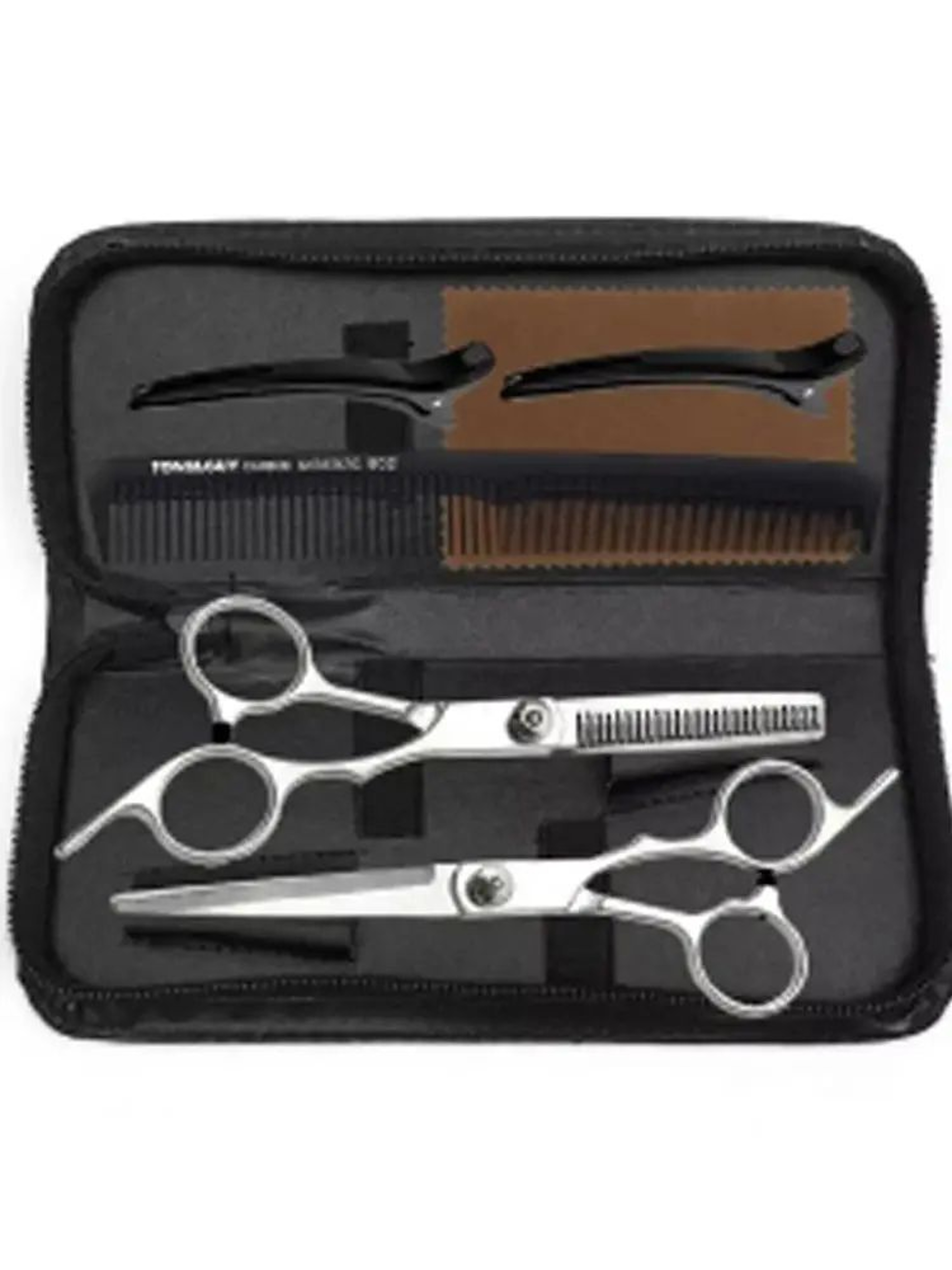 6 Inches Professional Hairdressing Scissors Set Cutting Thinning Barber Shears Razor Sharp Salon Ha 6