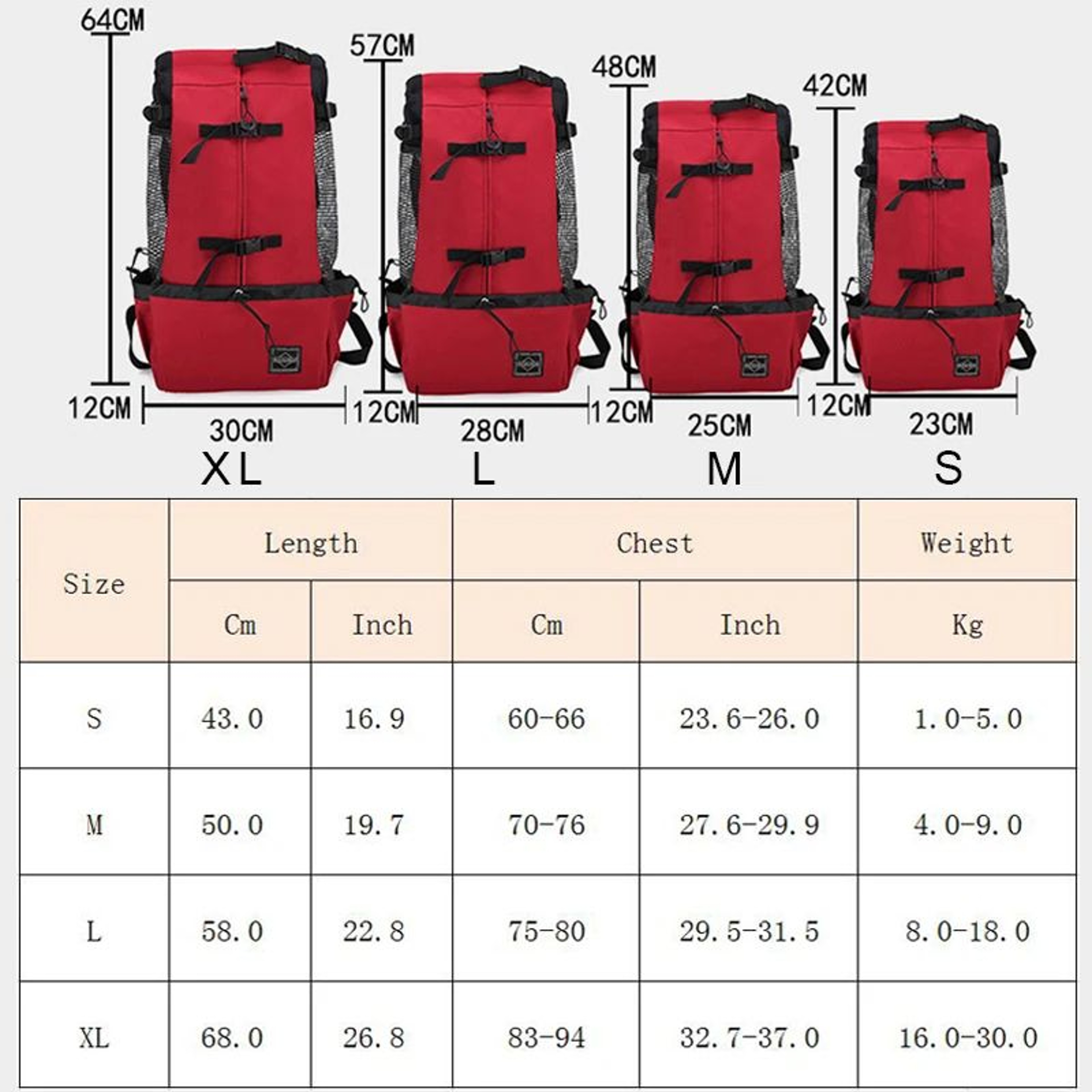 Breathable Dog Carrier Shoulder Backpack Waterproof Washable Pet Travel Bag For Hiking Outdoor Bicy 6