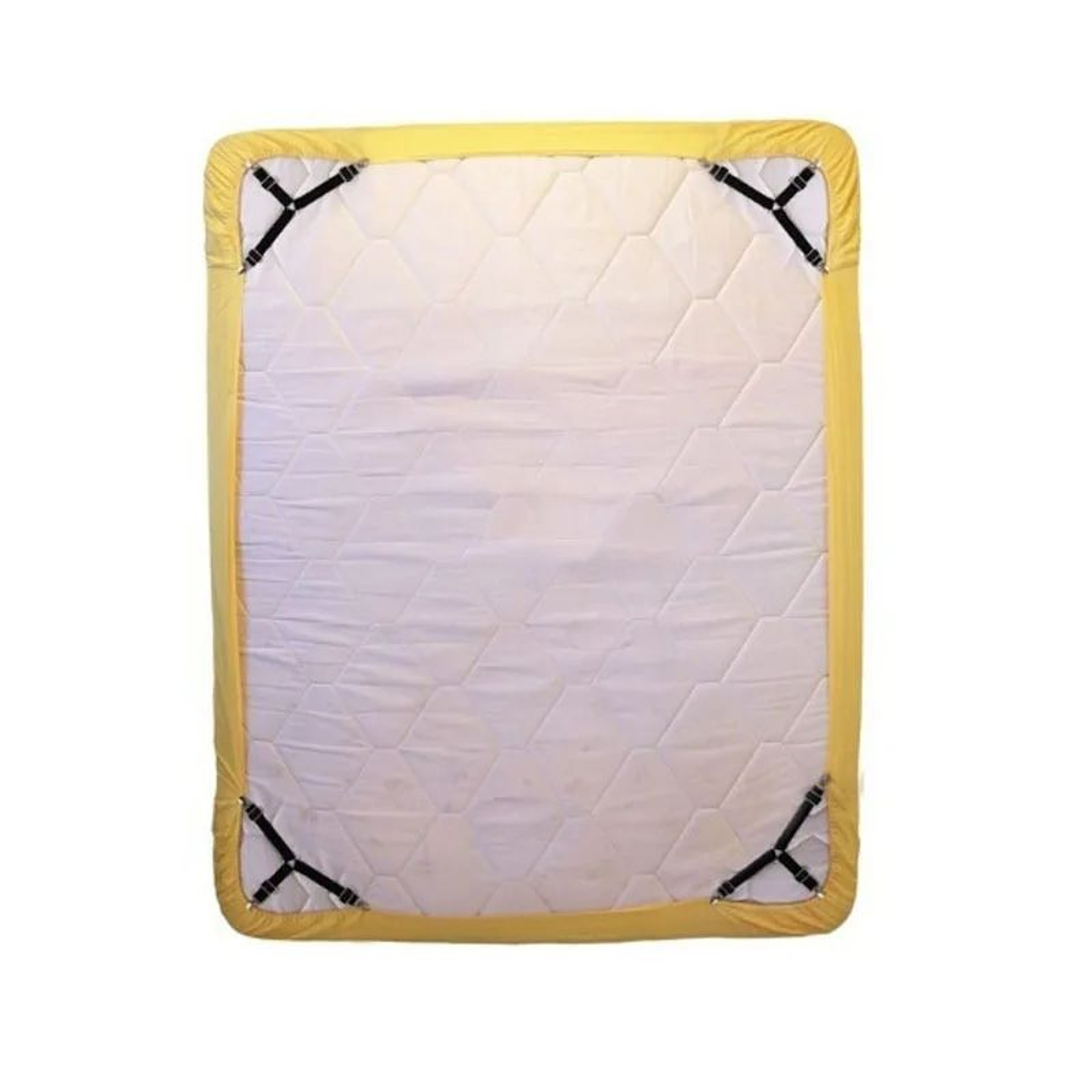 Adjustable Bed Sheet Fasteners Straps With Clips  Elastic Mattress Sheet Holder Grippers For Wrinkl 3