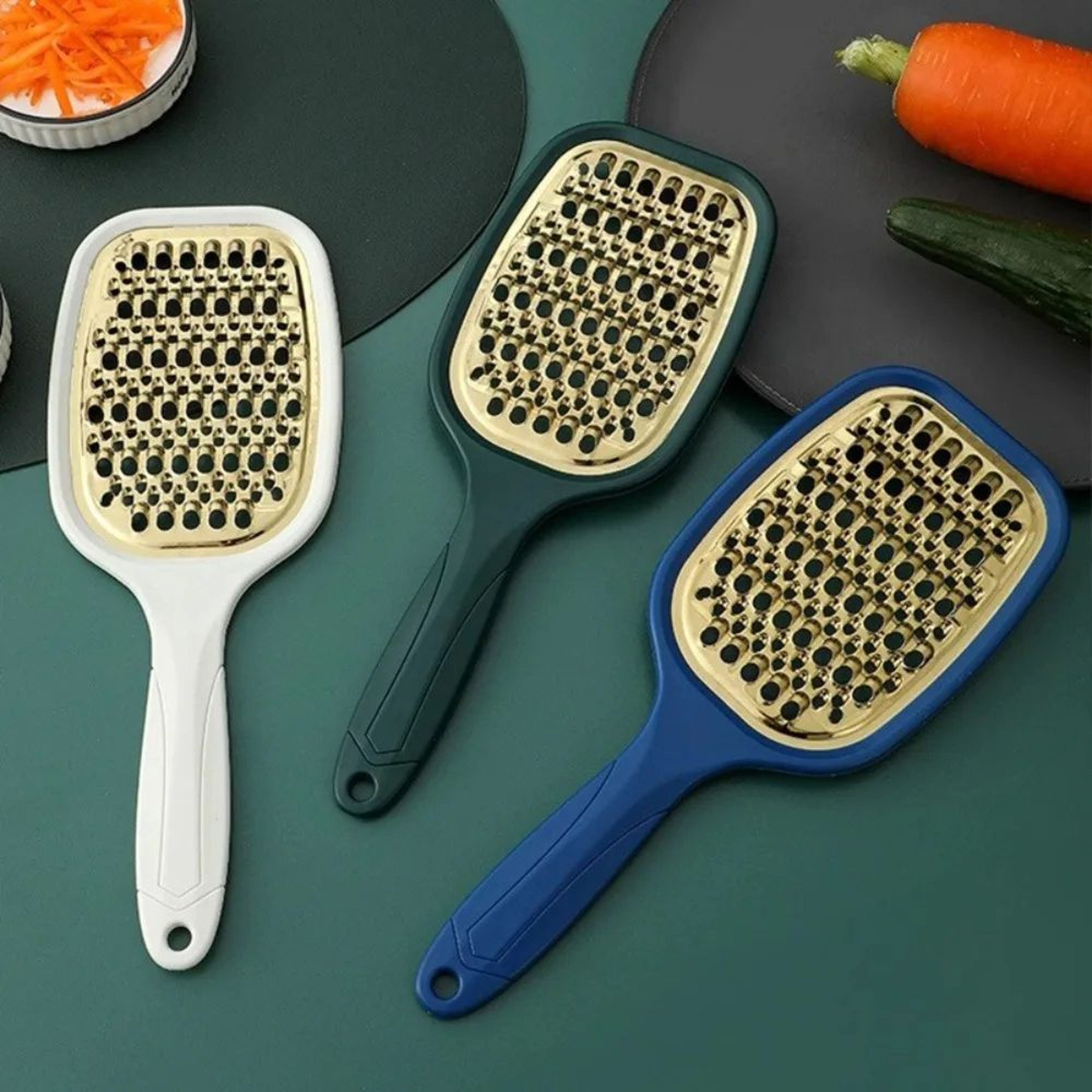 Double Sided Vegetable Cutter With Stainless Steel Blade Potato Peeler Carrot Cheese Slicer Grater  0