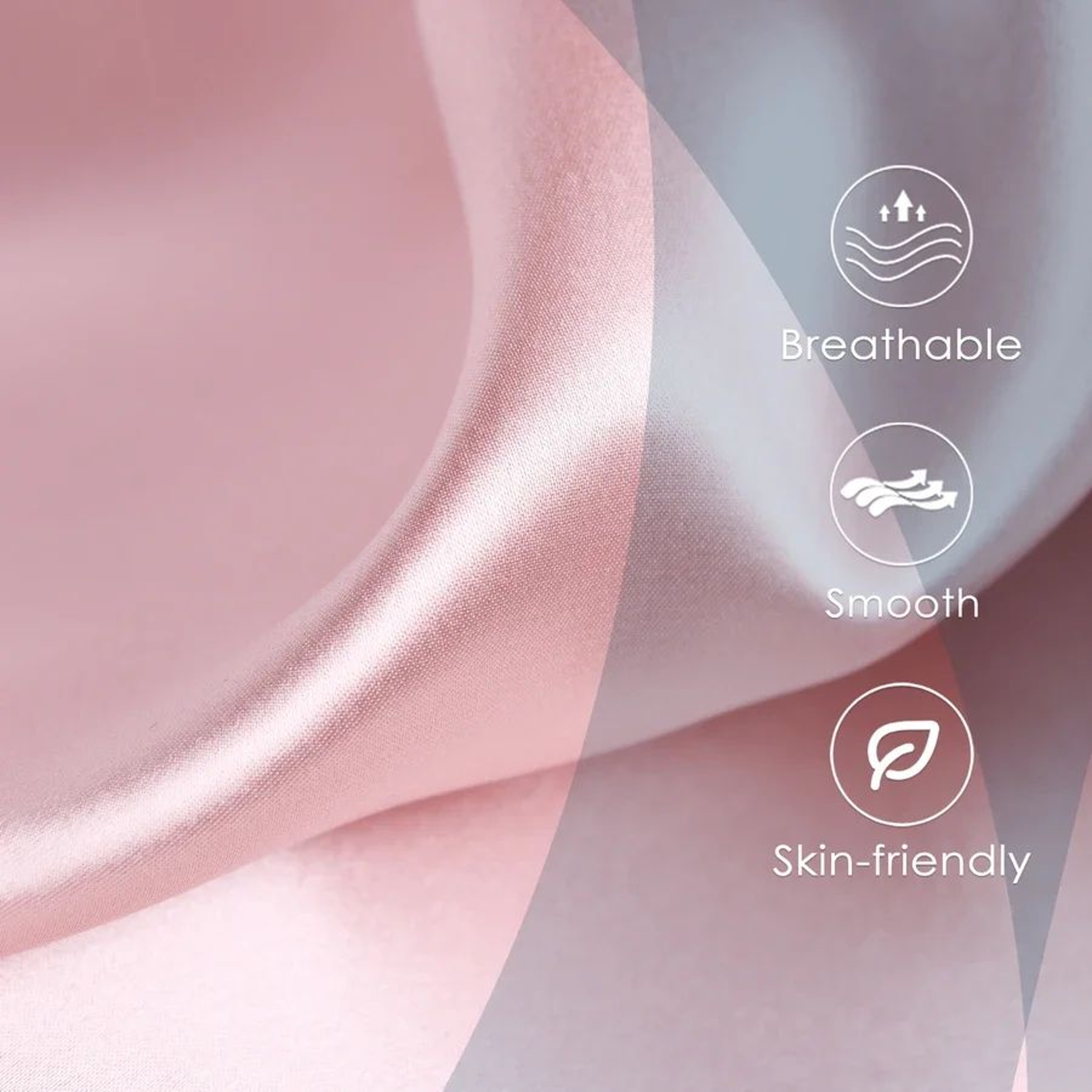 Silky Satin Pillowcase For Hair And Skin Soft Mulberry Style Pillow Case Standard Queen King Wrinkl 2