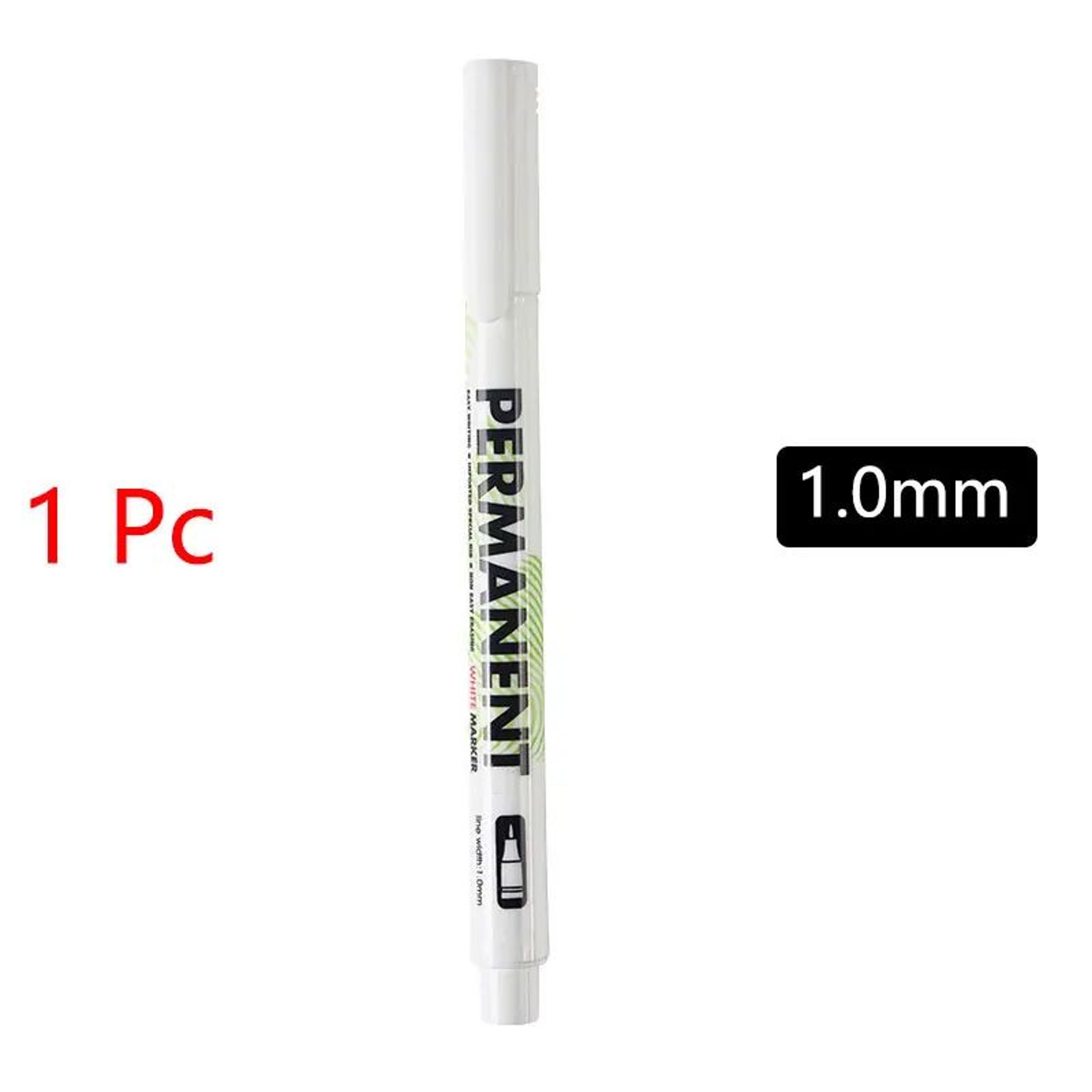 White Marker Pens Set Waterproof OilBased Gel Pens For DIY Graffiti Sketching  Writing Fine Brush T 6