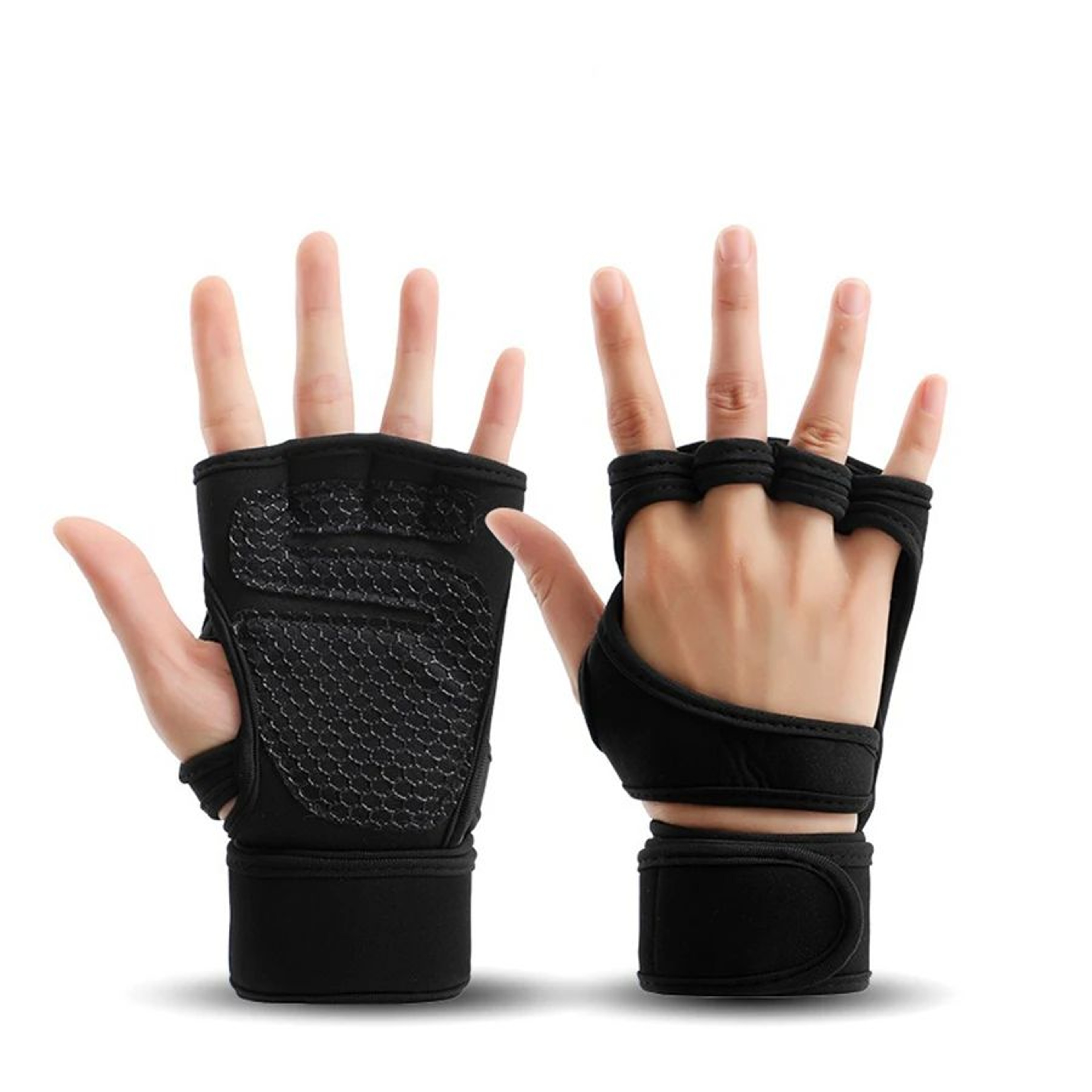 Training Sport Gloves For Men  Women Workout Fitness Weightlifting Gym Gloves With Wrist  Palm Prot 6