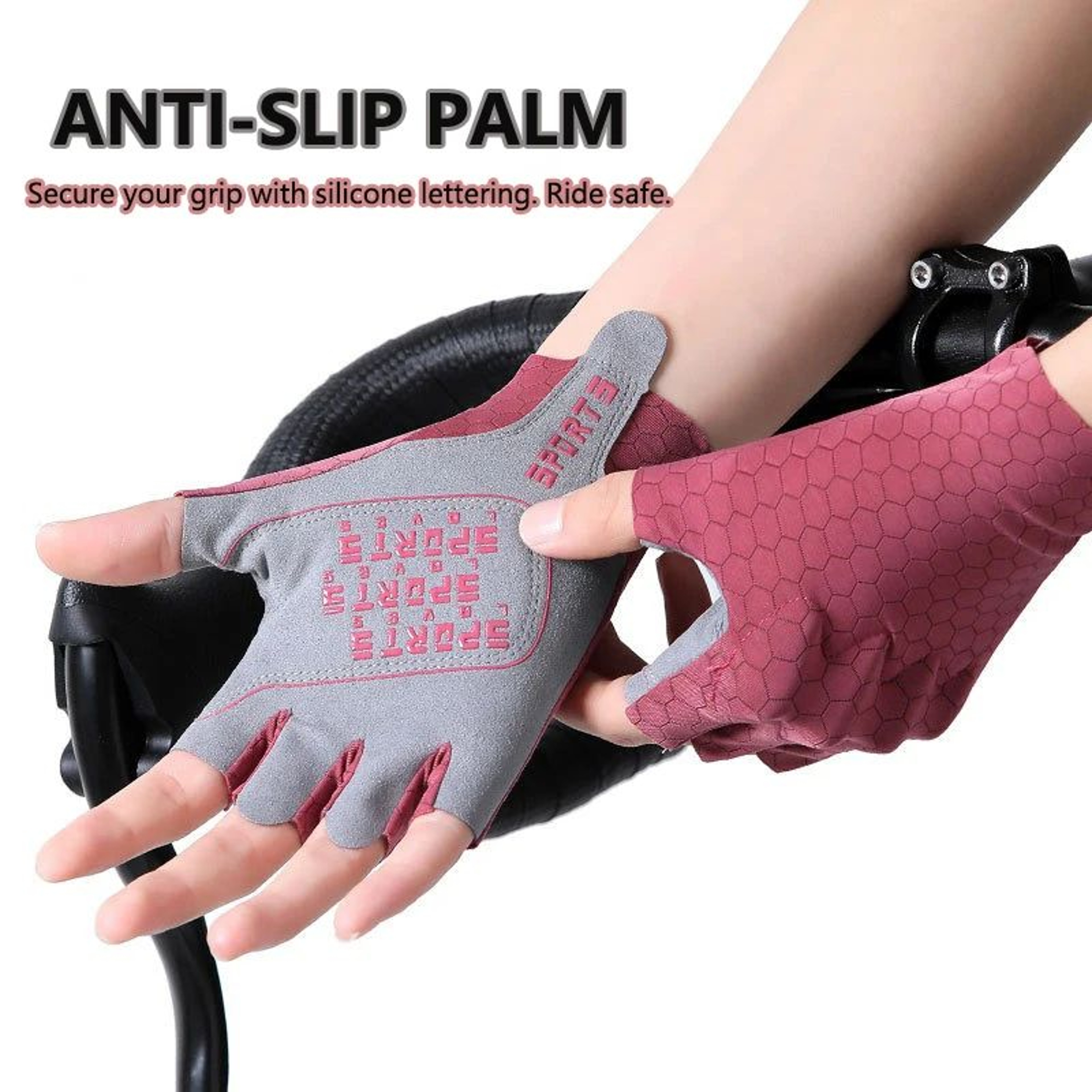 Professional Gym Fitness Gloves Breathable AntiSlip HalfFinger For Cycling Fishing Training Men Wom 0