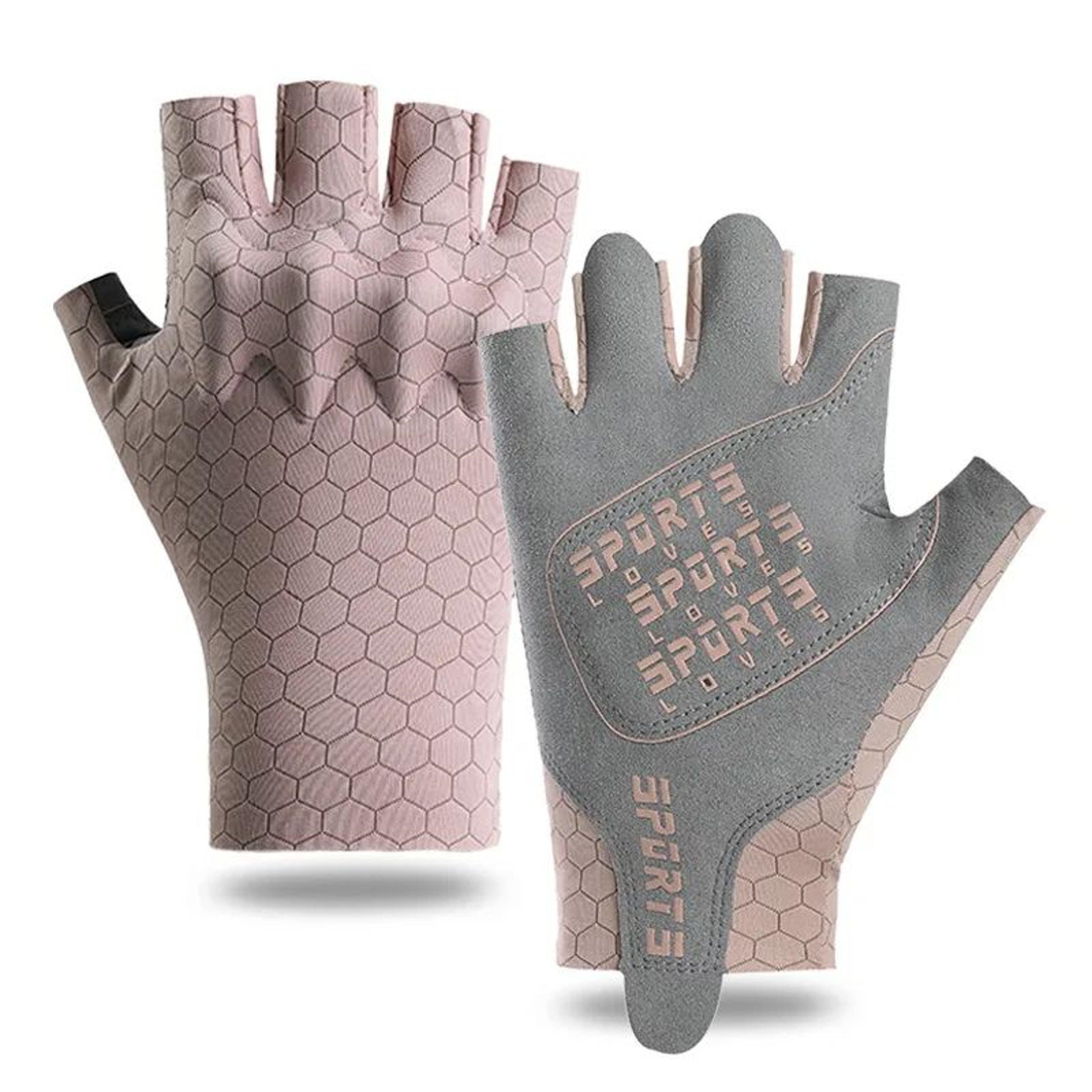 Professional Gym Fitness Gloves Breathable AntiSlip HalfFinger For Cycling Fishing Training Men Wom 7