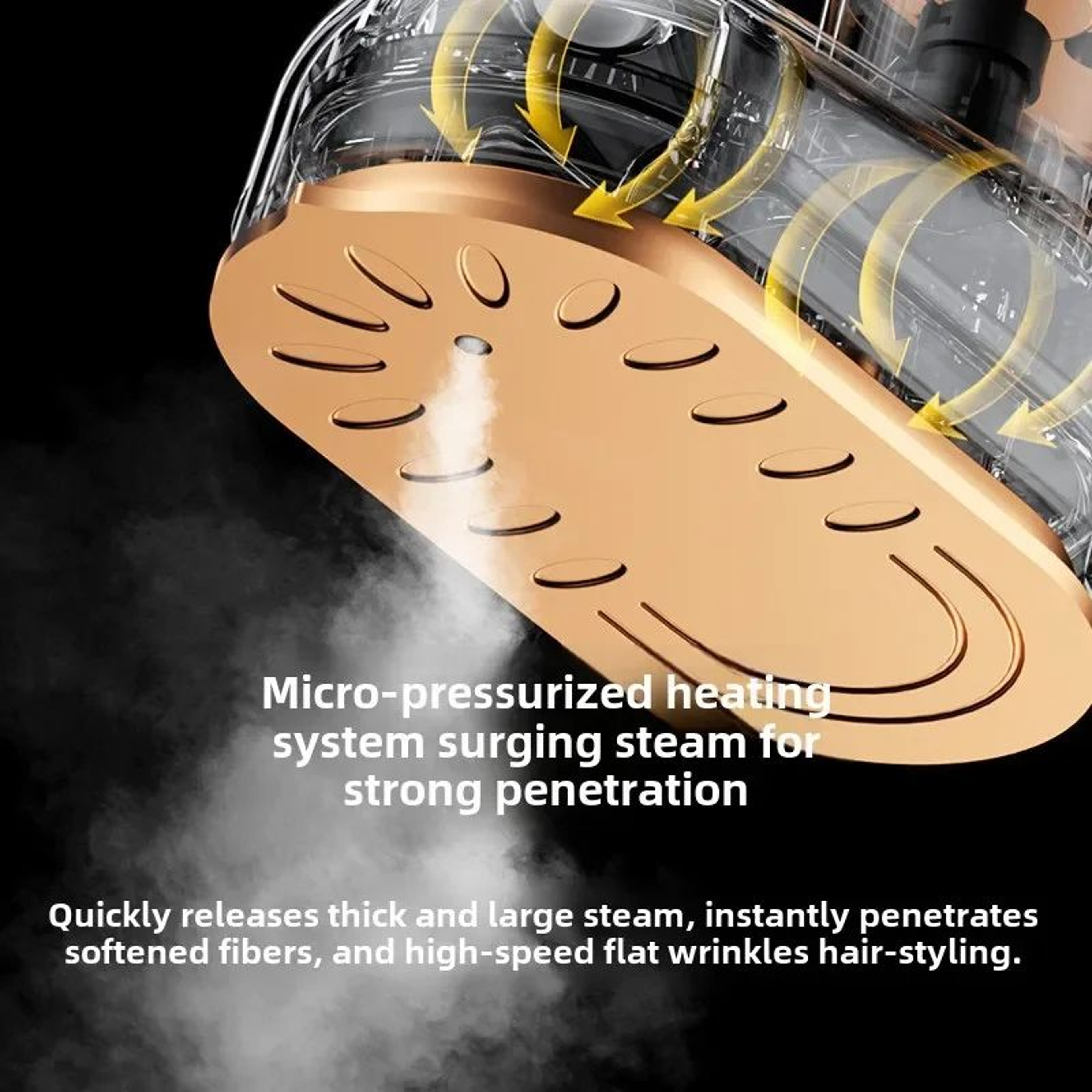 Portable Steam Iron Handheld 2in1 Flat  Hanging Garment Iron Mini Rotating Electric Clothes Steamer 4