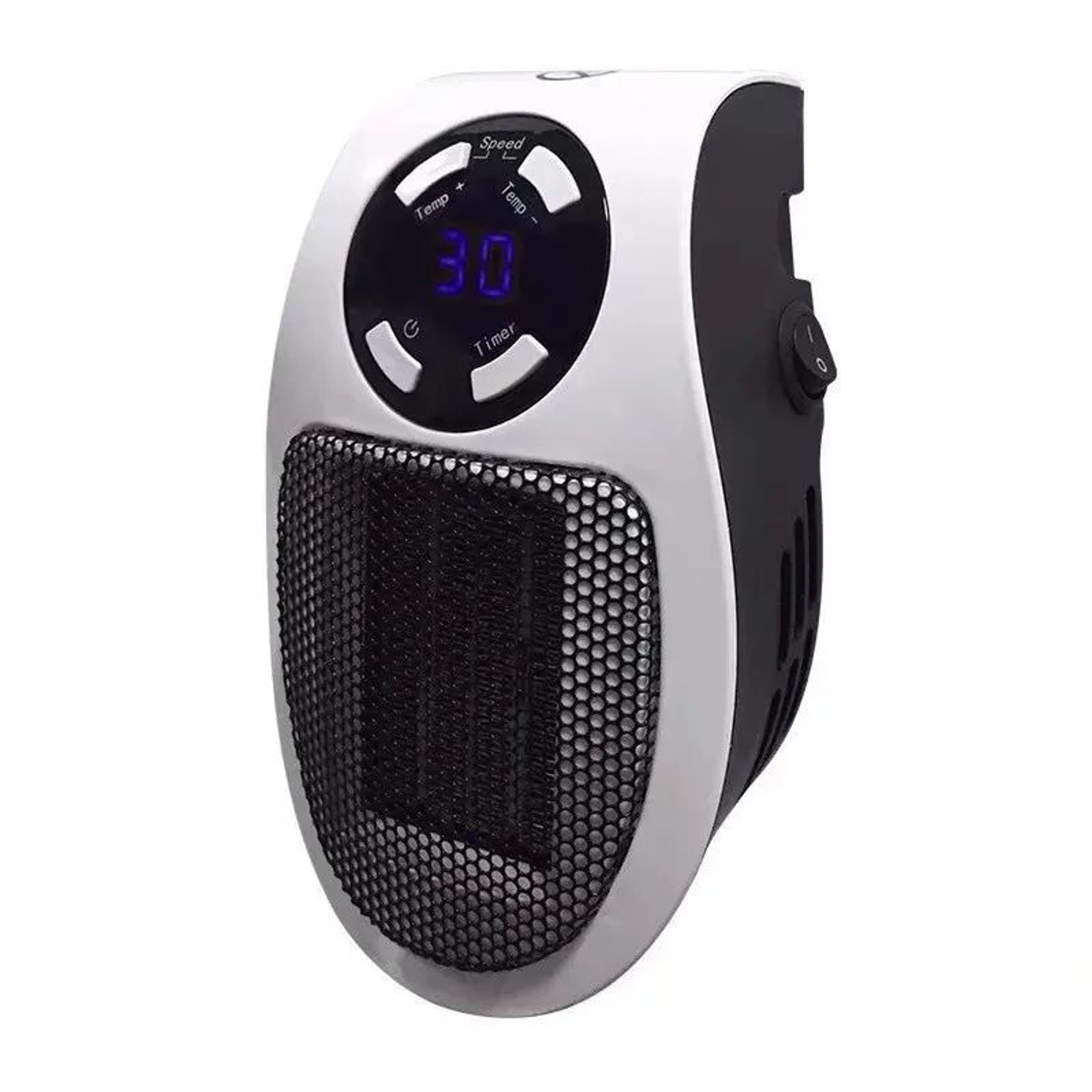 EnergyEfficient WallMounted Electric Heater Mini Warm Air Blower Plugin Hot Fan For Home  Bathroom 6
