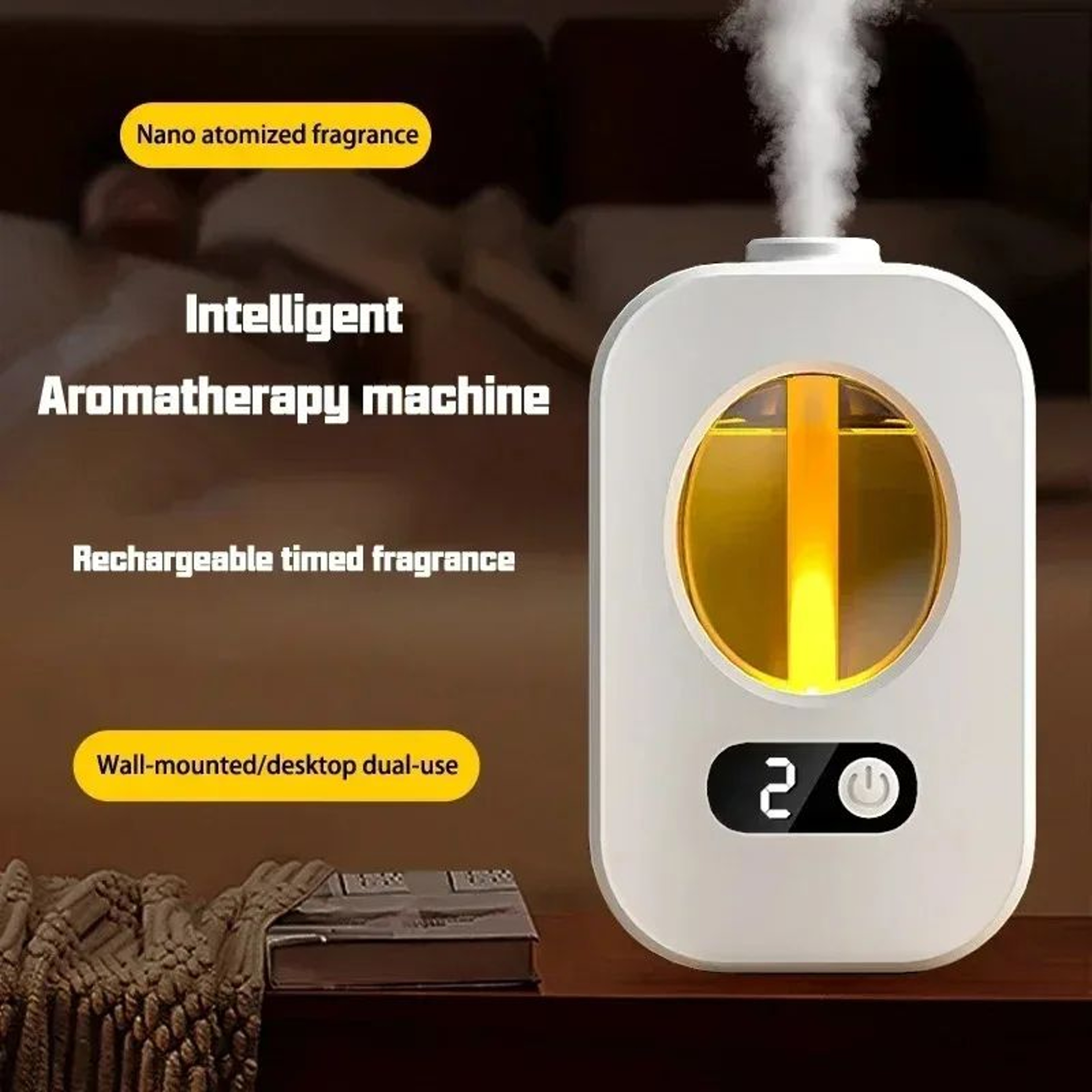 Automatic Aromatherapy Machine Portable Perfume Diffuser  USB Nano Atomized Air Freshener For Deskt 0