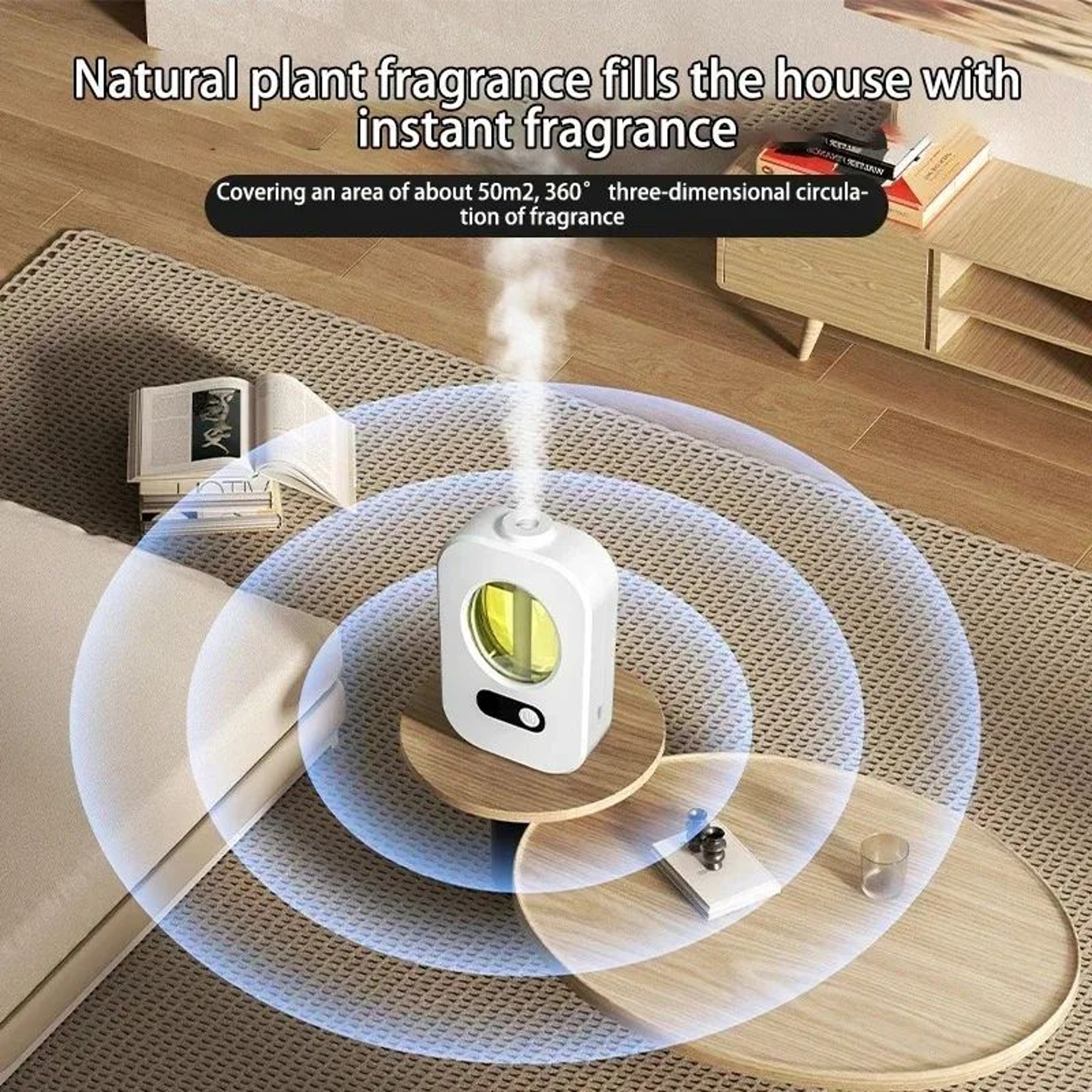 Automatic Aromatherapy Machine Portable Perfume Diffuser  USB Nano Atomized Air Freshener For Deskt 4