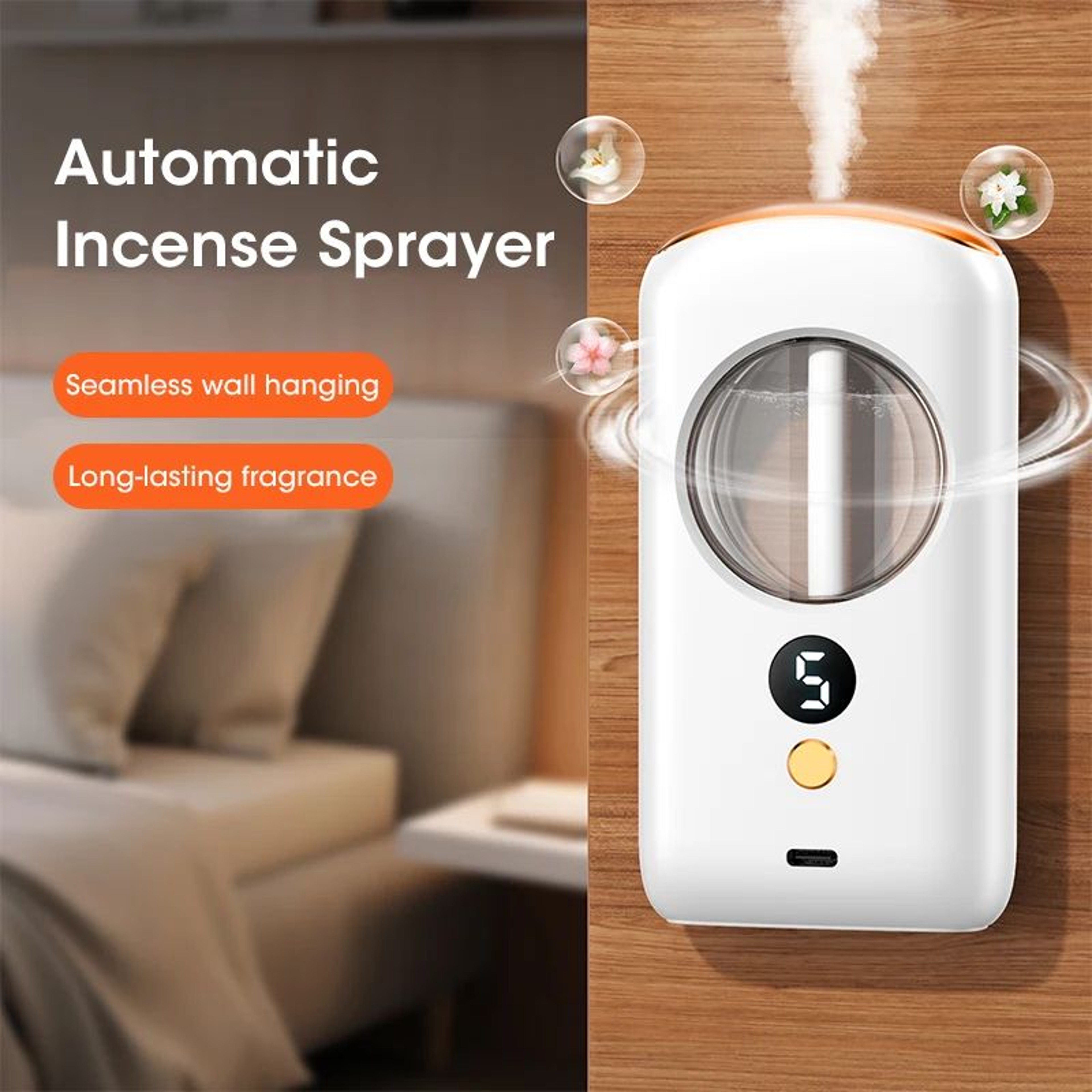 Desktop Aromatherapy Machine Air Purifying Diffuser  Deodorizing Perfume Diffuser With Hilton Laven 5