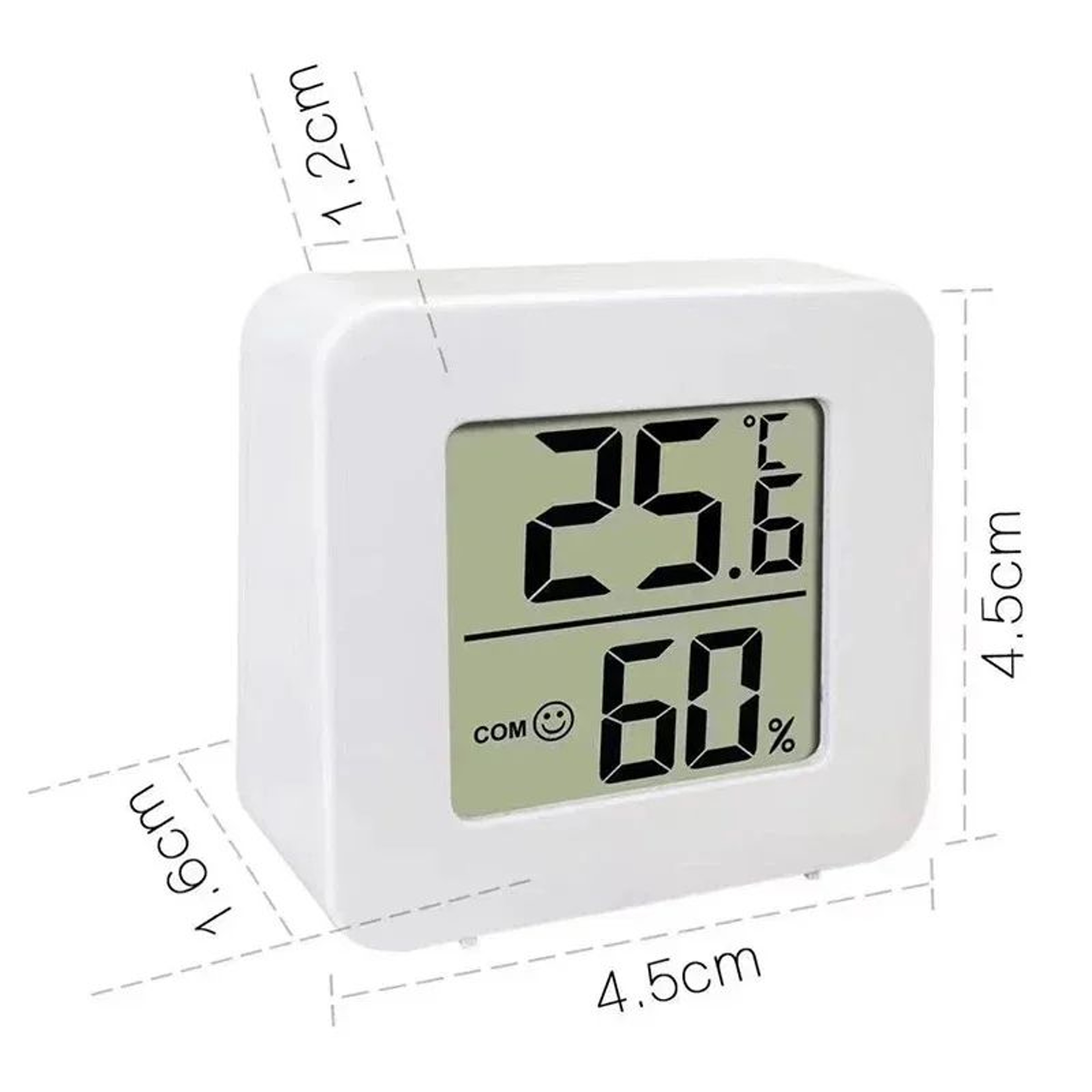 Mini Digital Thermometer Hygrometer Desktop Temperature  Humidity Meter  Compact Electronic Sensor  7