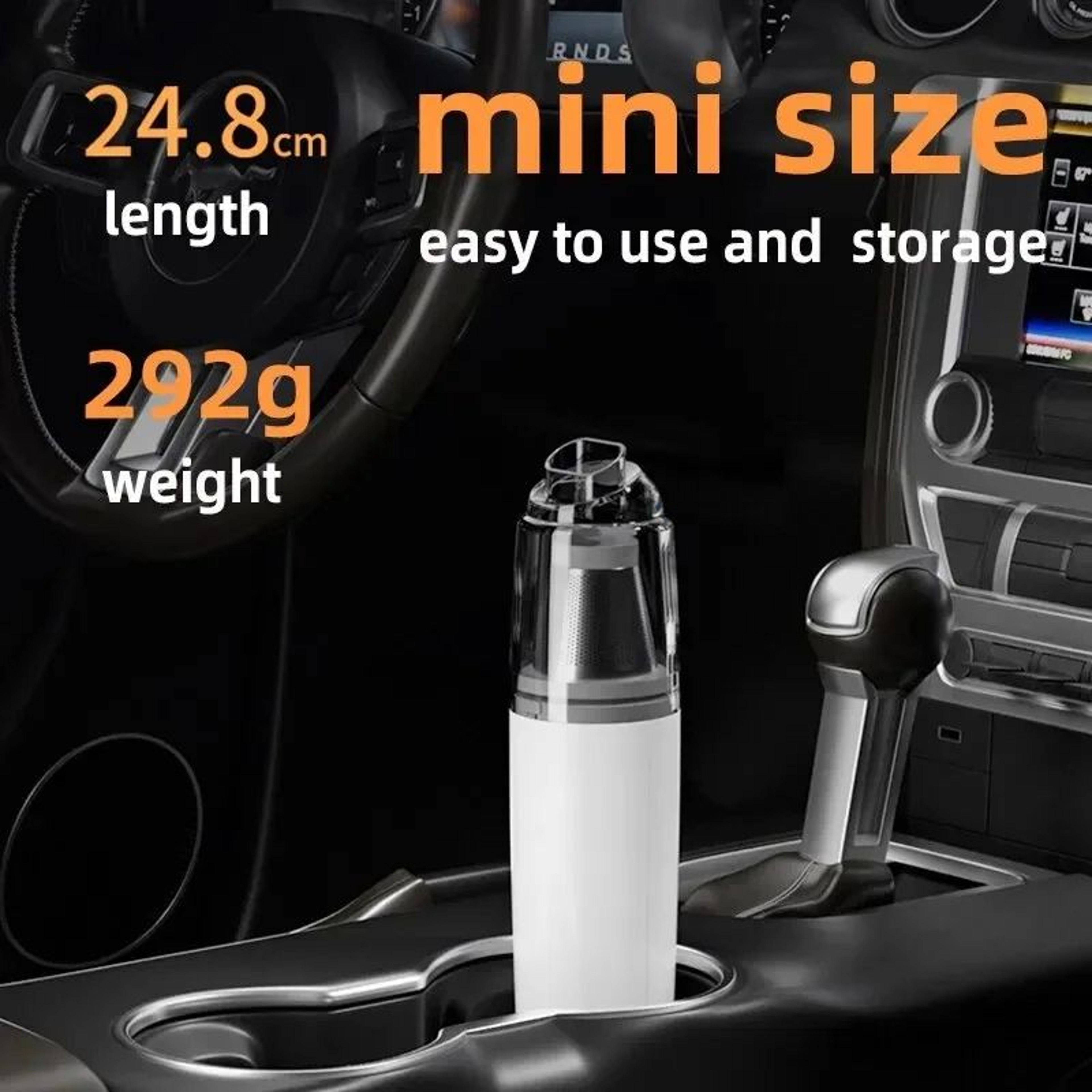 Portable Handheld Wireless Vacuum Cleaner  Rechargeable HighSuction Mini Dust Remover For Car  Home 4