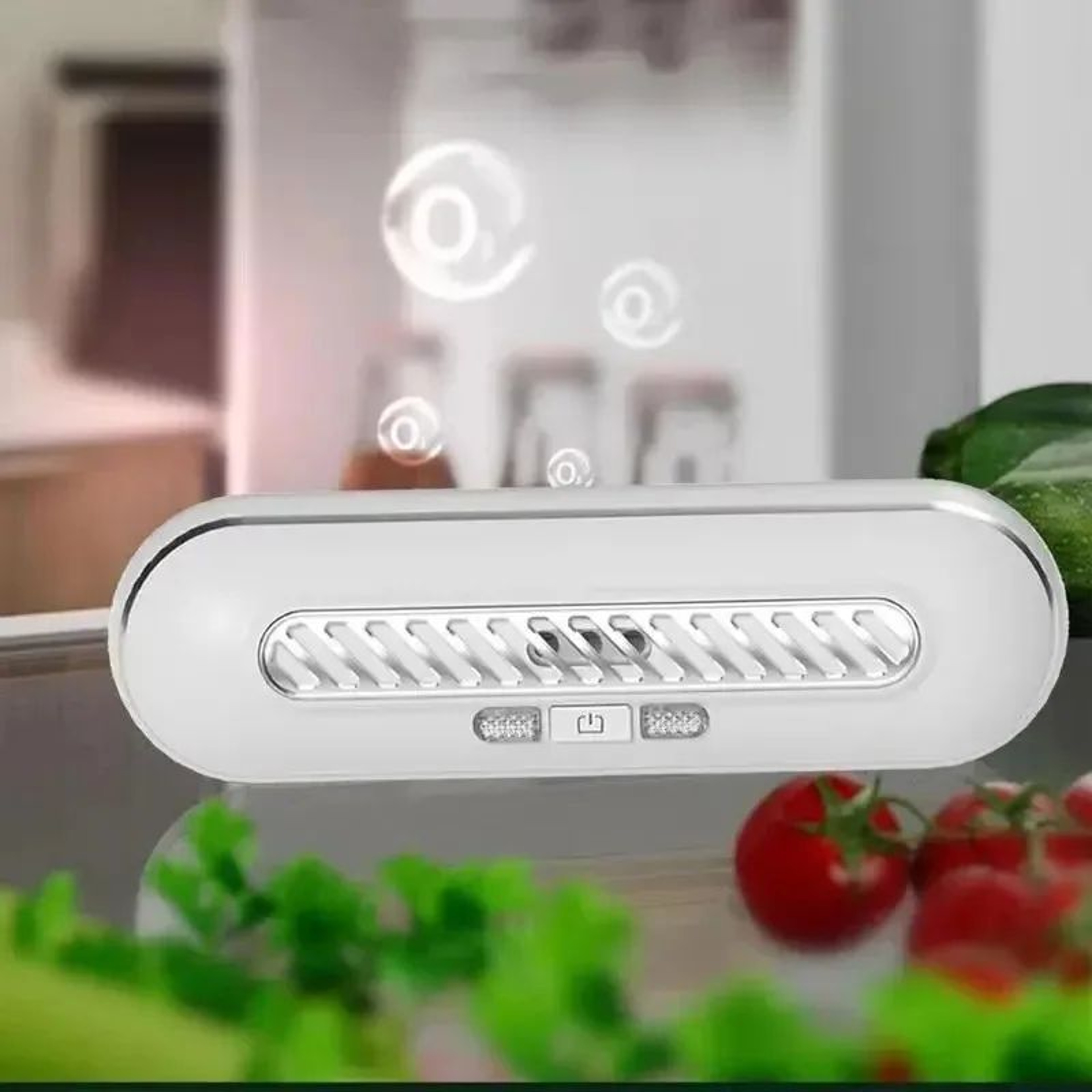 Rechargeable Refrigerator Odor Eliminator Air Purifier  HighPower Fridge Deodorizer With Smart Indi 7