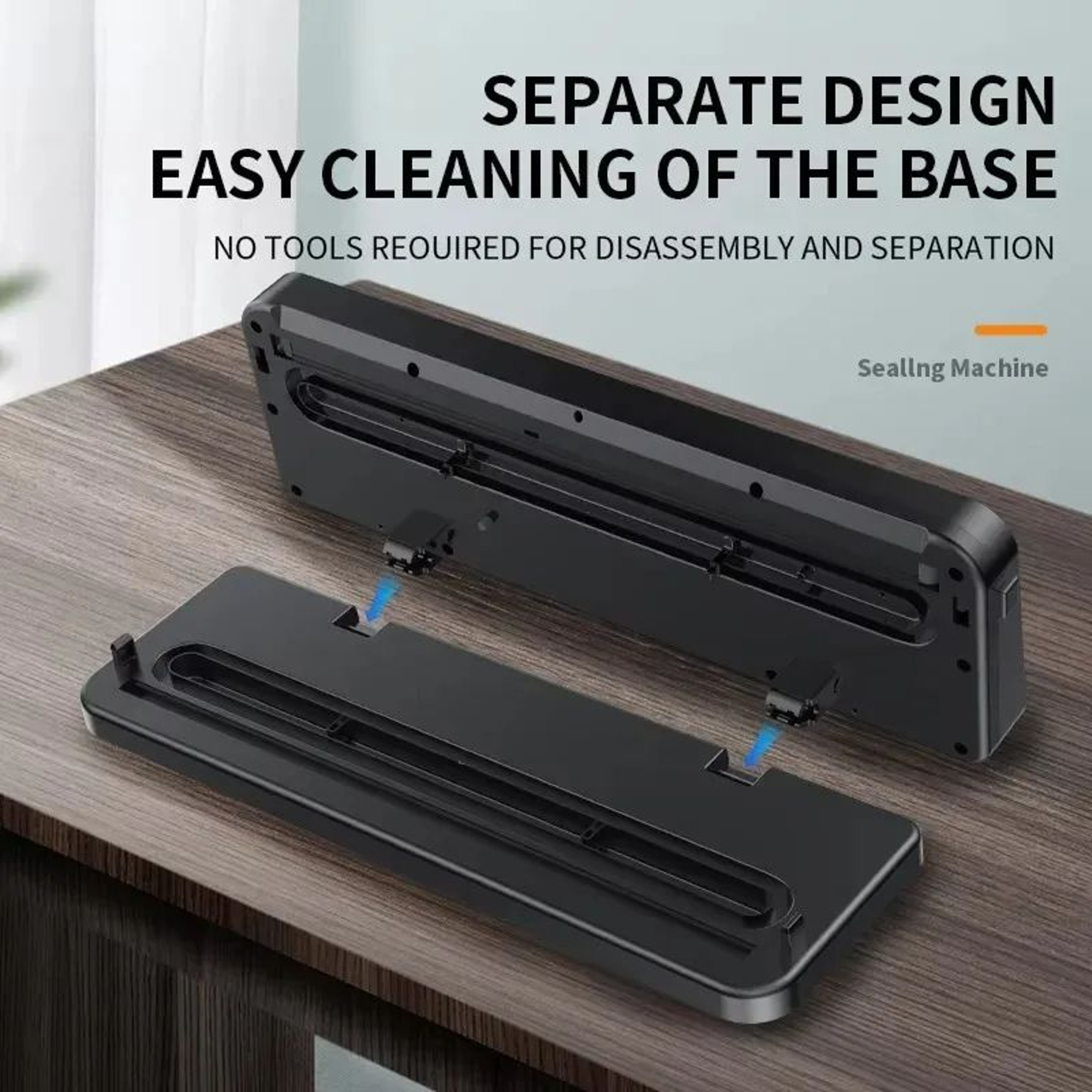 Electric Vacuum Sealer With BuiltIn Cutter  OneTouch Food Vacuum Packaging Machine For Kitchen Stor 5