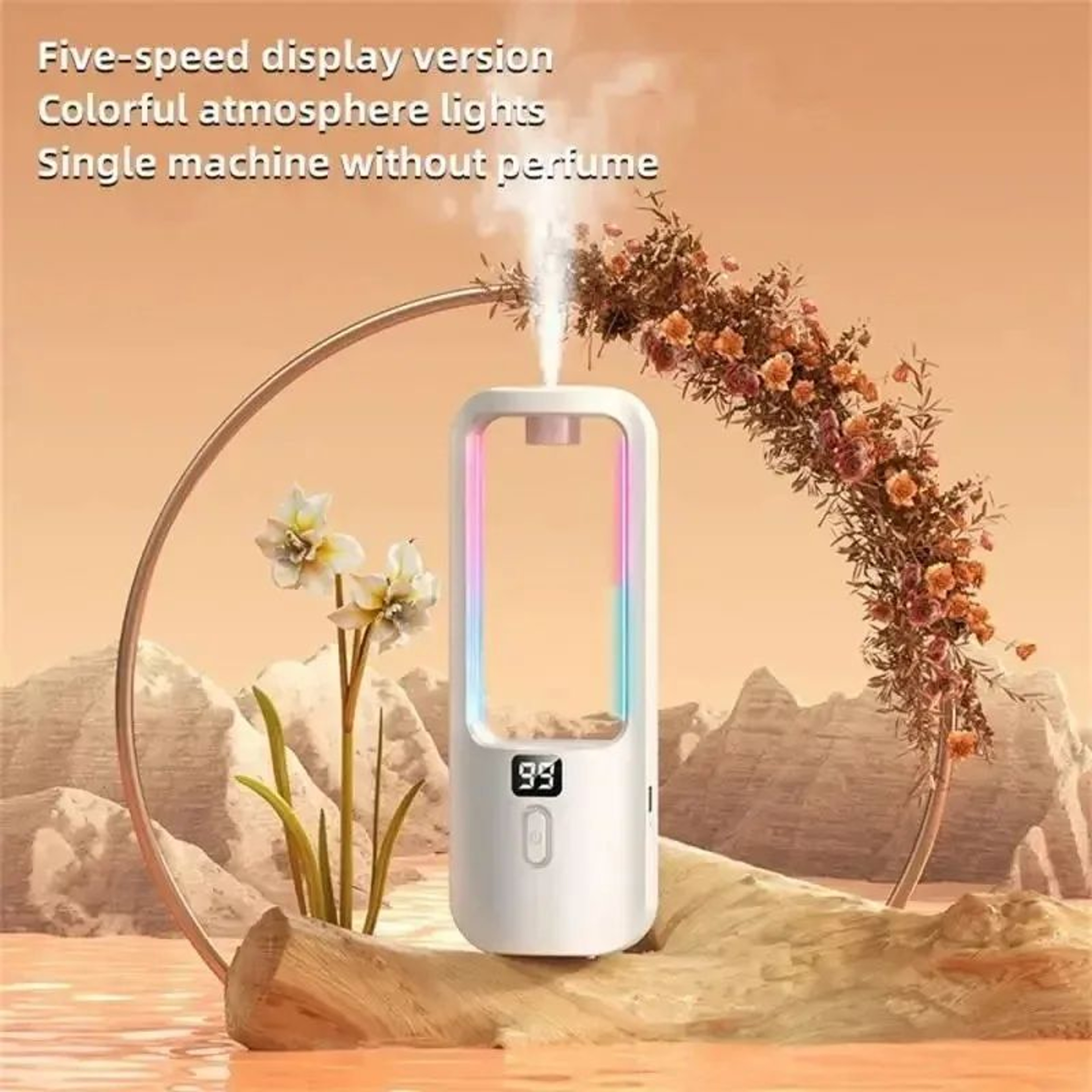 Smart Automatic Aromatherapy Machine  MultiMode Perfume Diffuser Mini Oil Diffuser With 5Level Adju 3