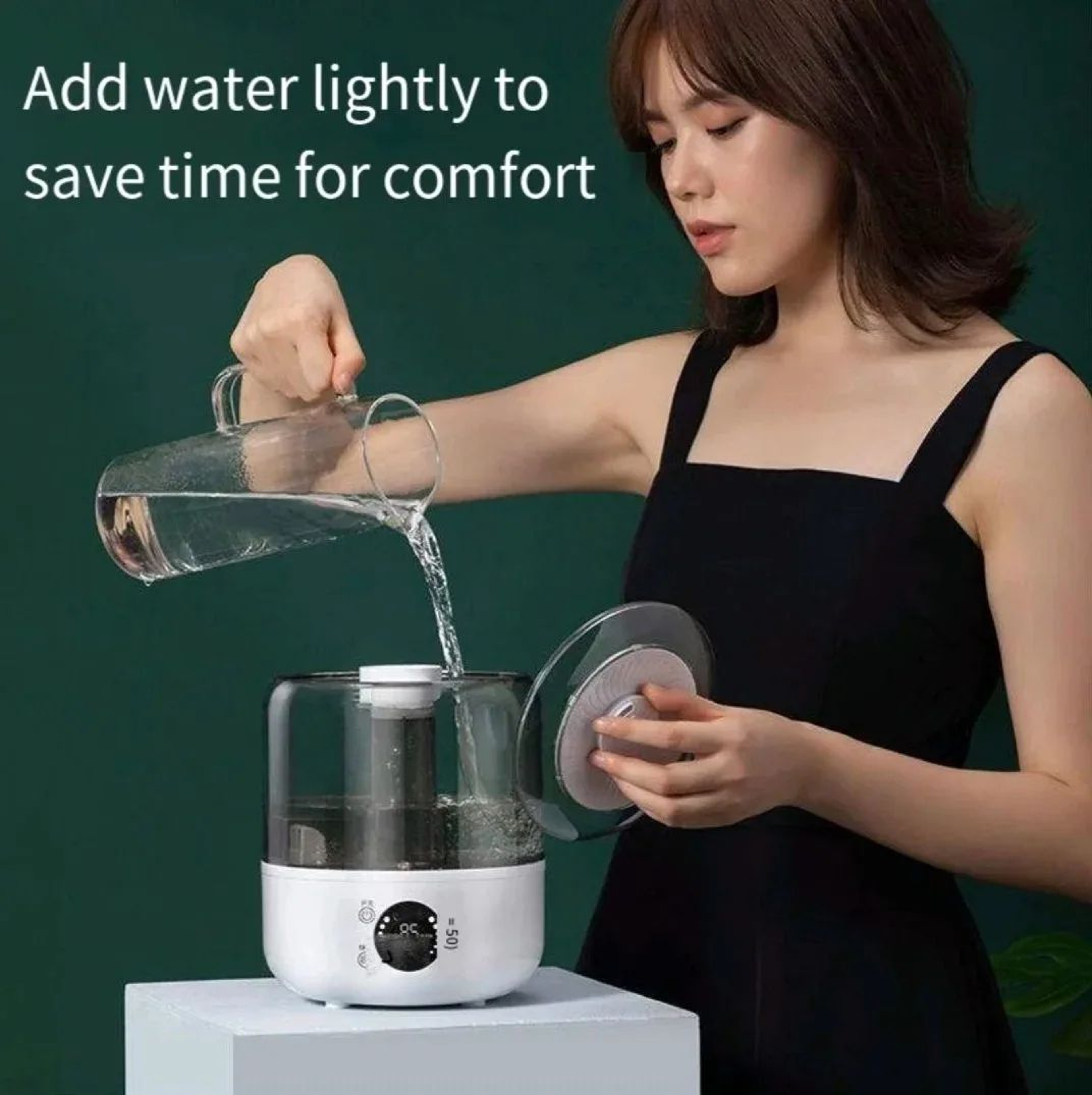 Household Air Humidifier 3L Large Capacity  Portable Mute Aroma Diffuser With Remote  Timer Control 4