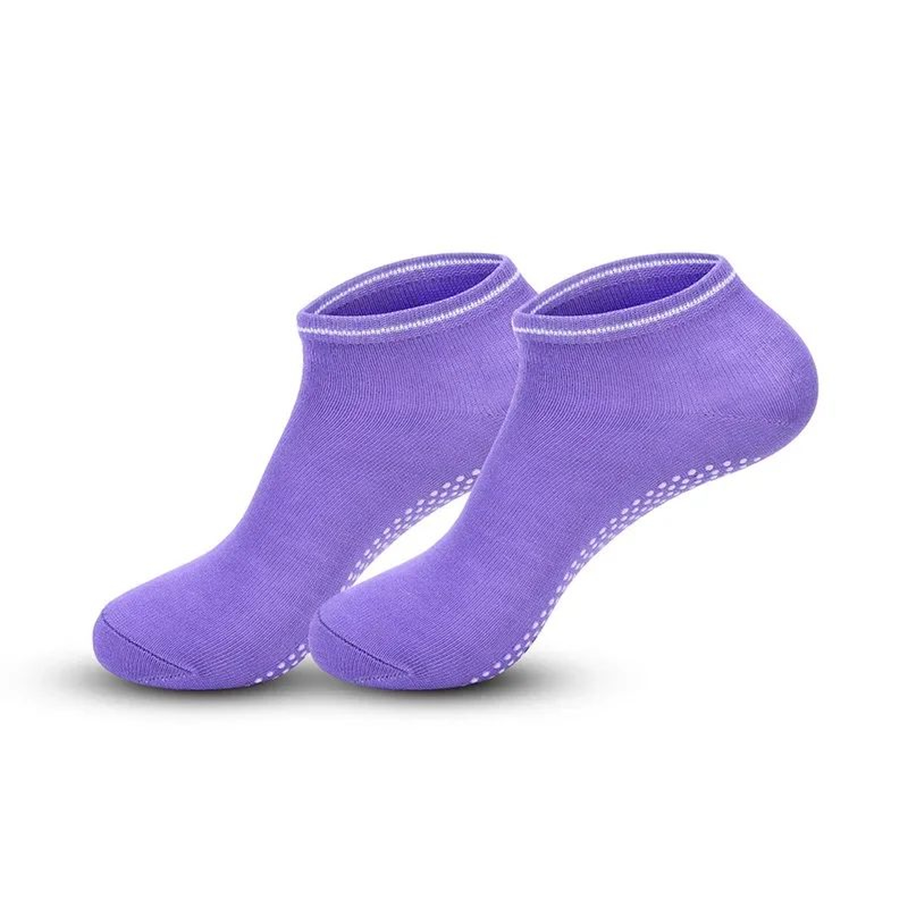Womens Cotton AntiSlip Trampoline  Yoga Socks  Breathable Short Elastic Grip Sports Socks EU 3339 10