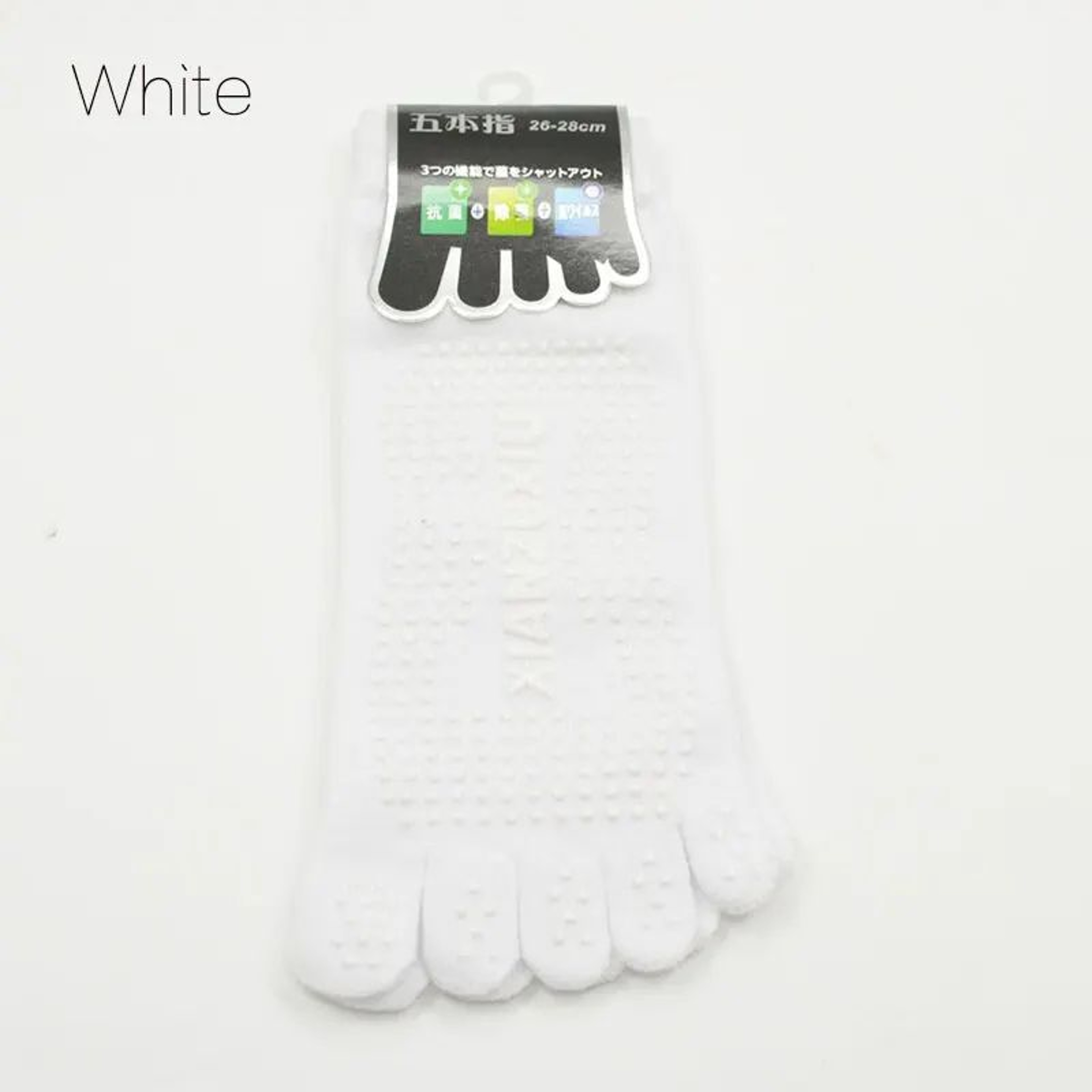 Mens Cotton FiveToe NonSlip Pilates Socks  Breathable Massage Yoga  Sports Grip Socks 11