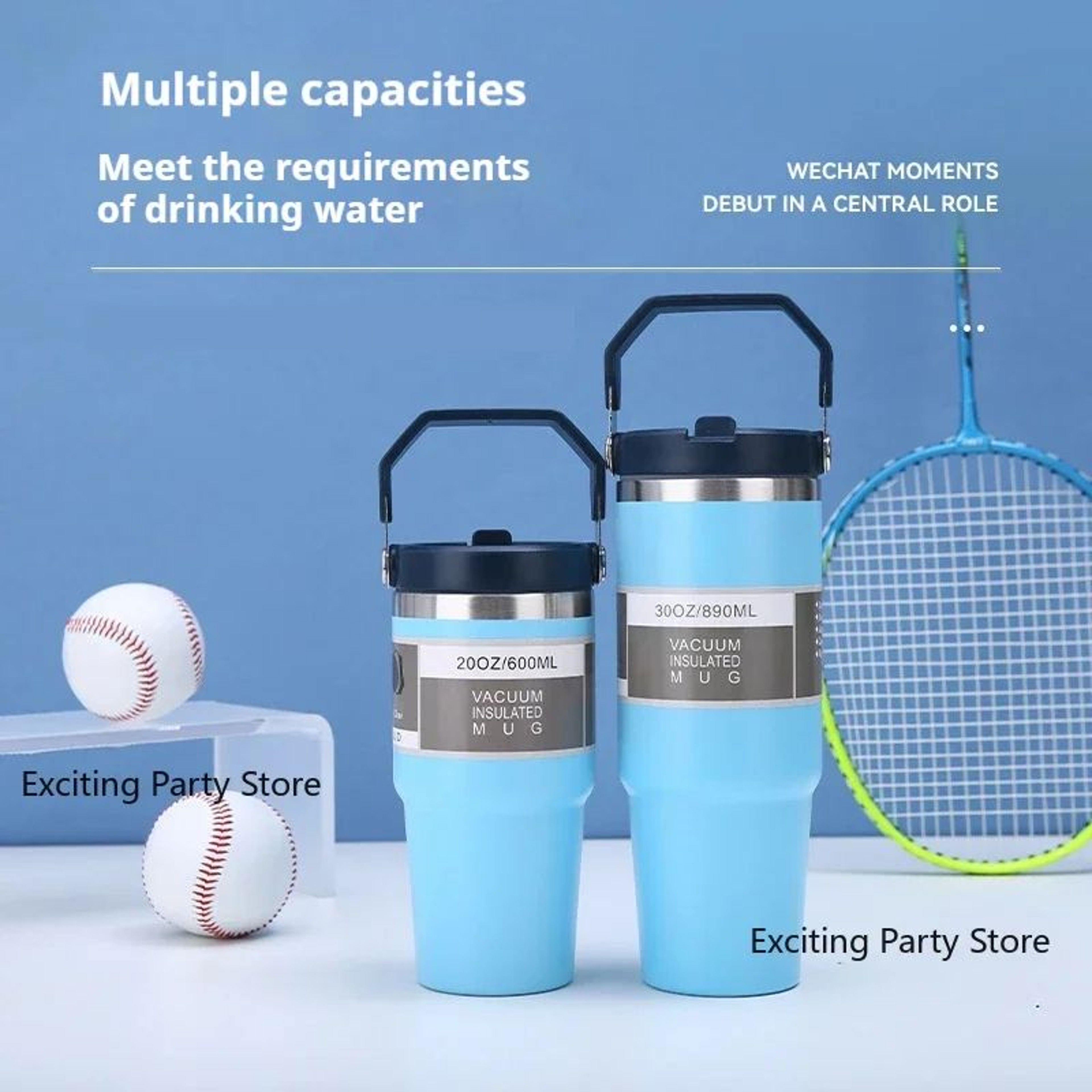 20oz30oz Stainless Steel Thermal Water Bottle With Straw  Vacuum Insulated Car Coffee Tumbler Hot   1