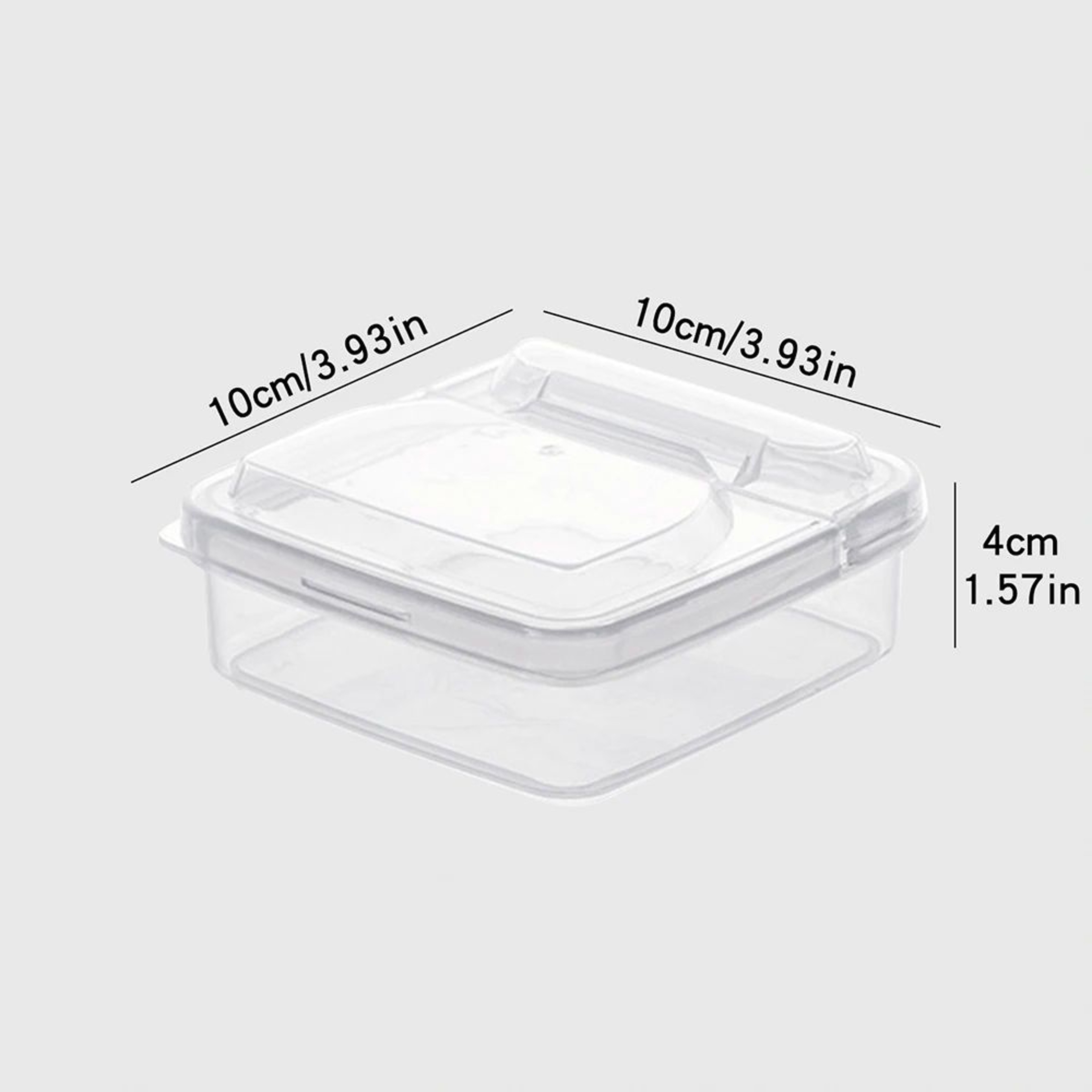 Airtight Food Storage Boxes  BPAFree Stackable Cheese Fruit  Freezer Containers 6