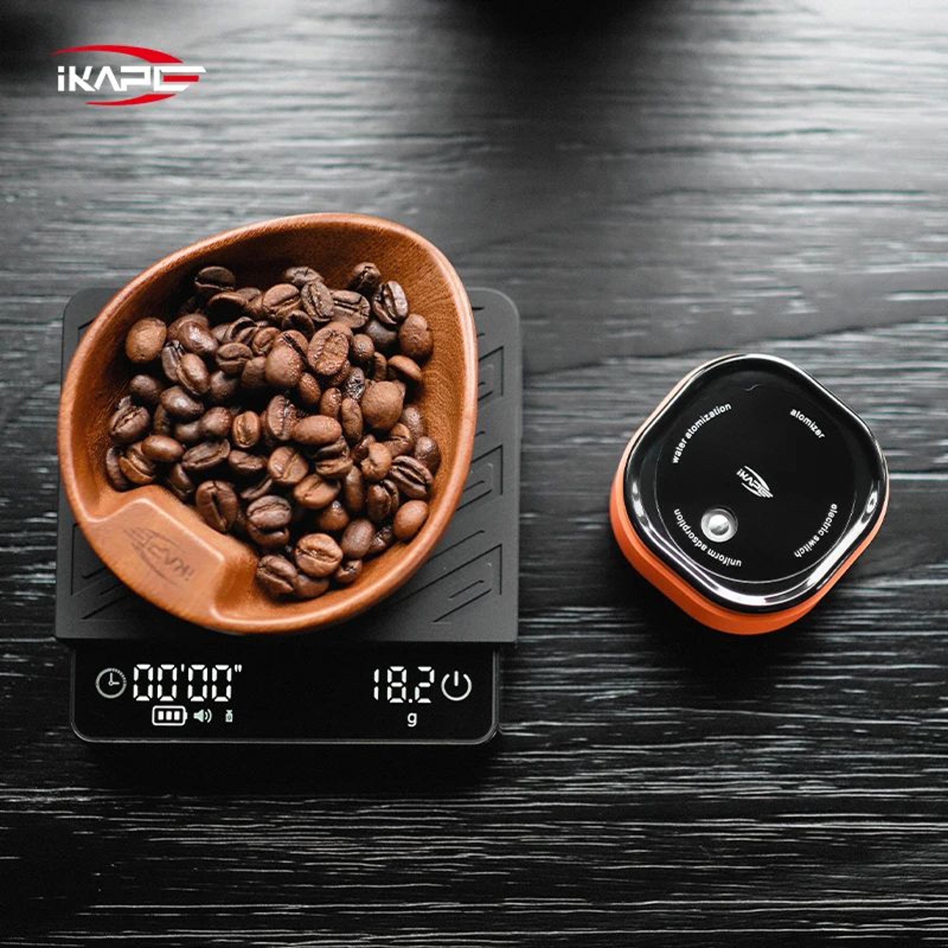 IKAPE 068 Fl Oz Coffee Bean Atomizer  AntiStatic Espresso Spray Bottle For RDT Barista Prep 4