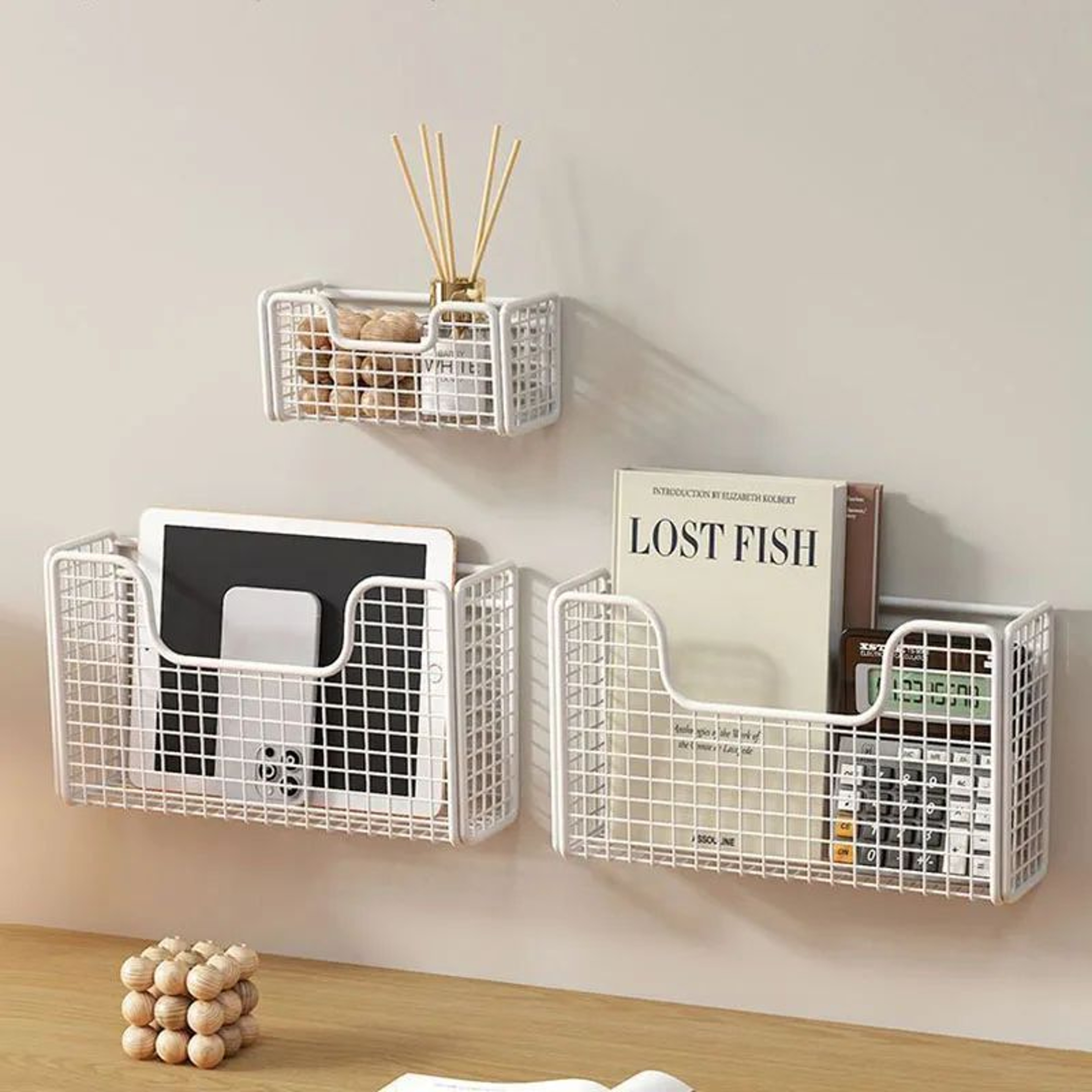 PunchFree Cabinet Door Storage Rack  WallMounted Iron Organizer For Kitchen  Bathroom 1