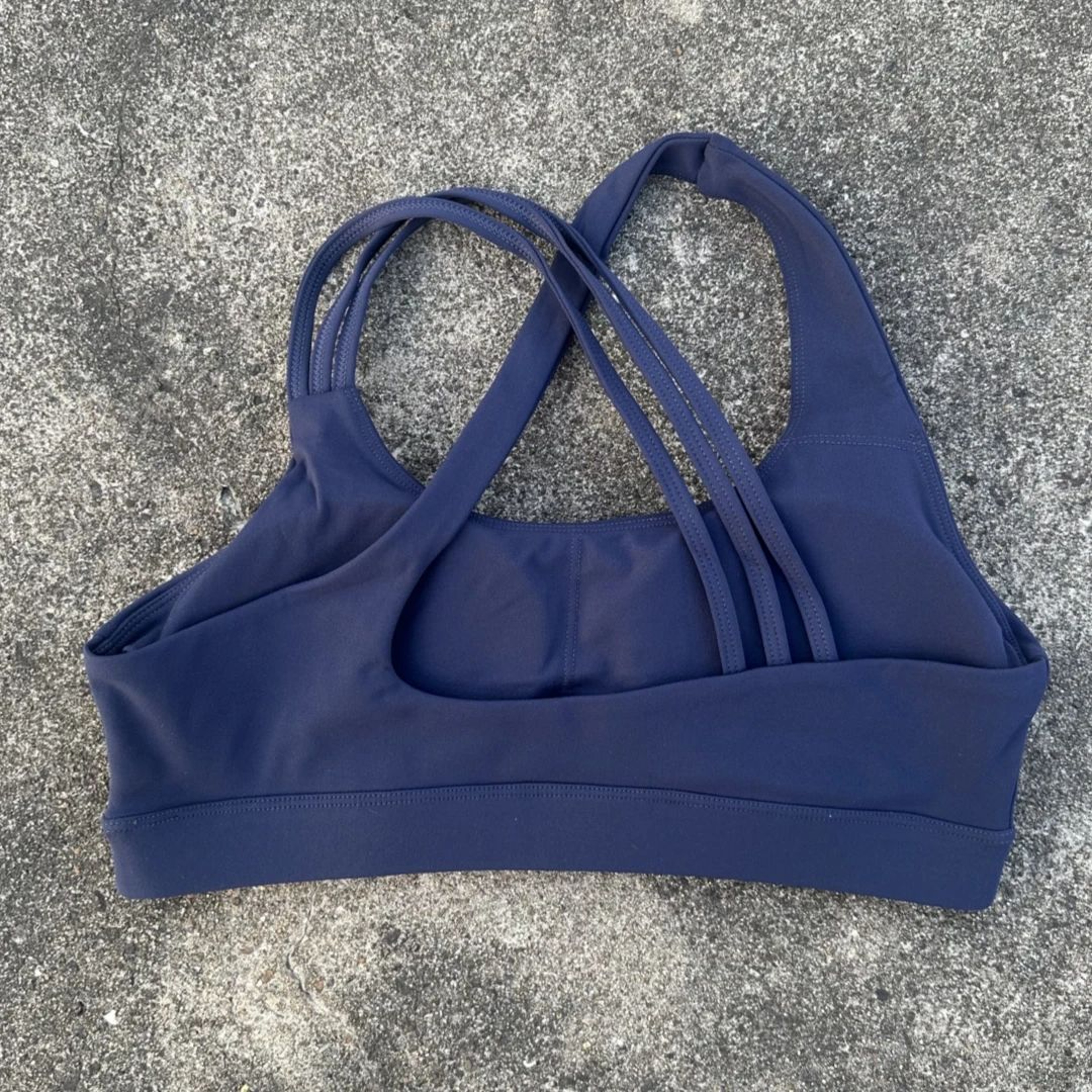 Womens HighStrength Cross Back Sports Bra  Solid Color Supportive Fitness  Yoga Top 10
